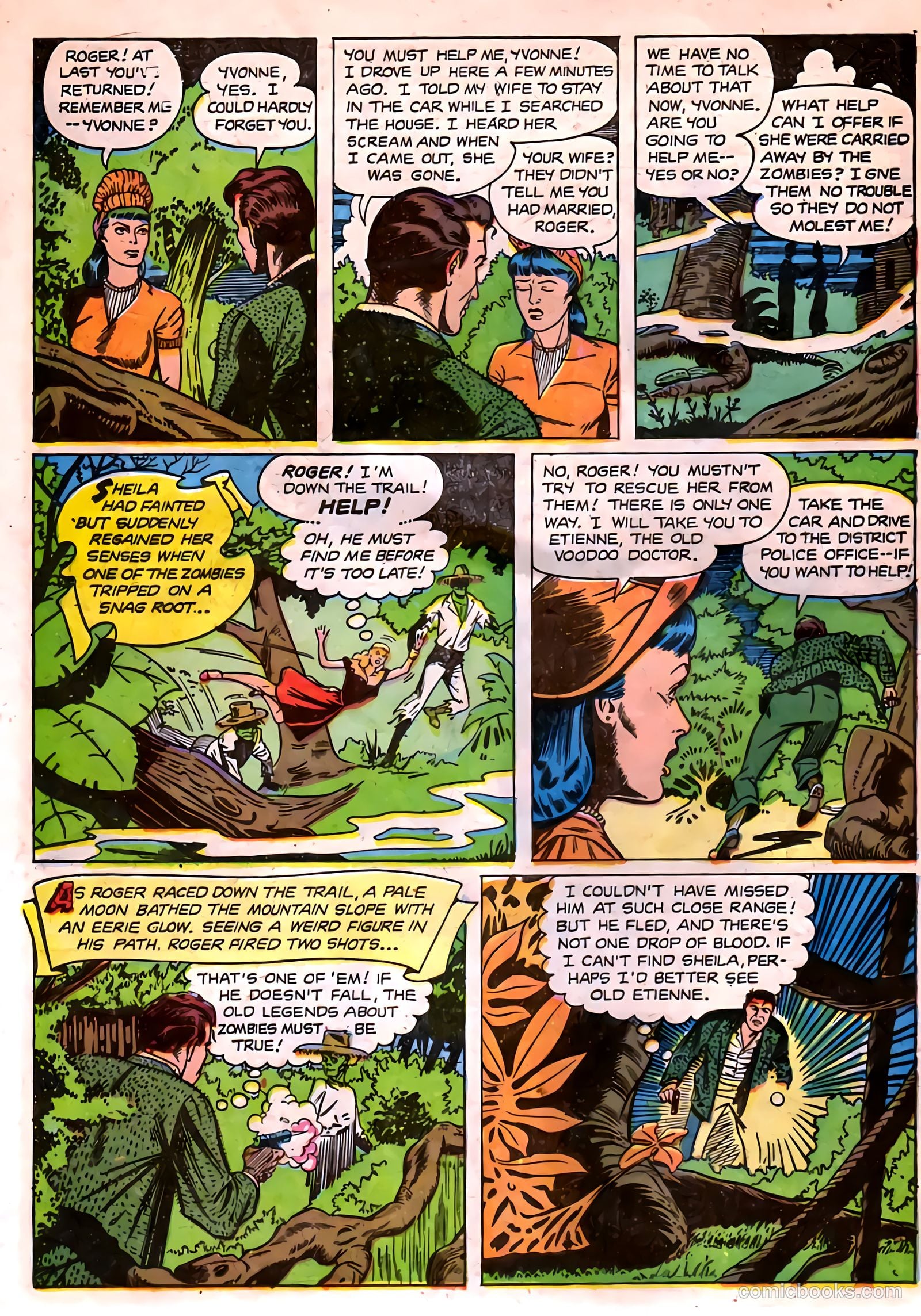 Strange Terrors #1 (1952) — page 20 of 36