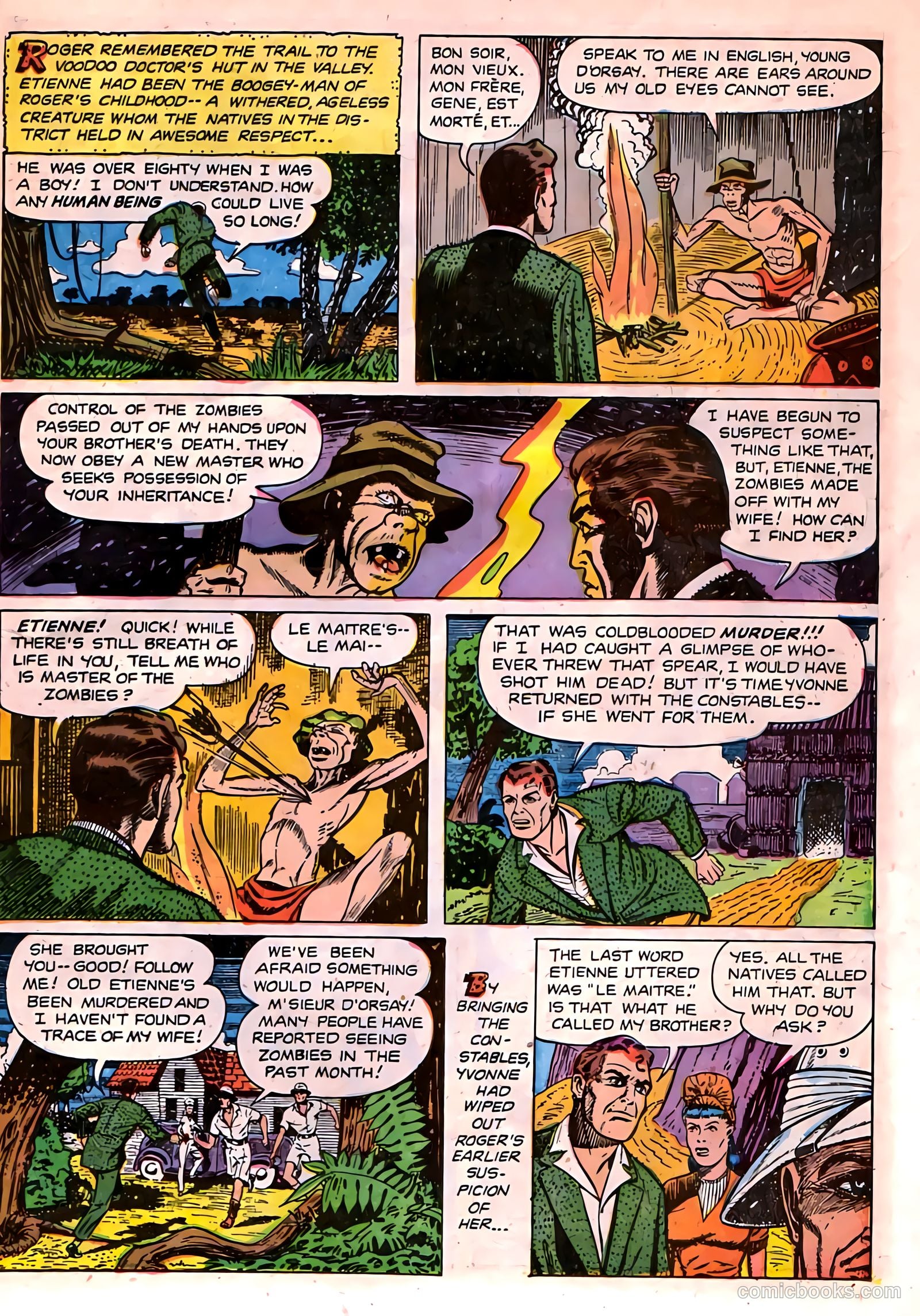 Strange Terrors #1 (1952) — page 21 of 36