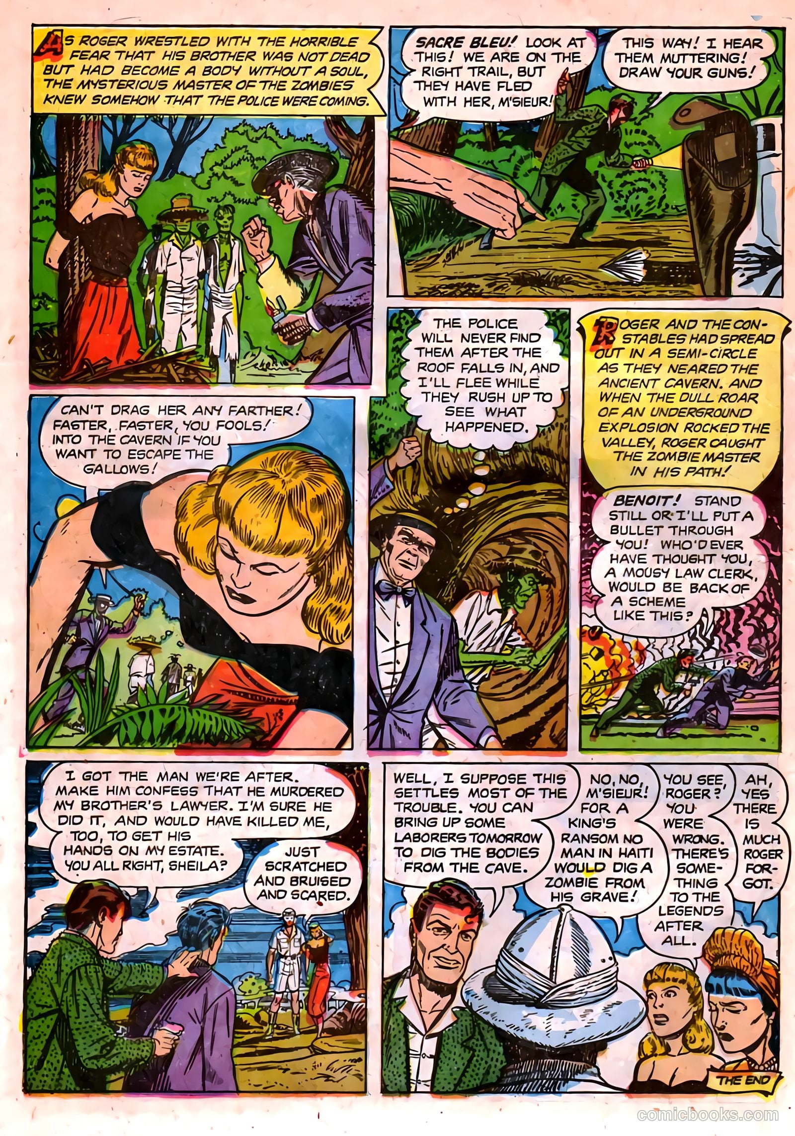 Strange Terrors #1 (1952) — page 22 of 36