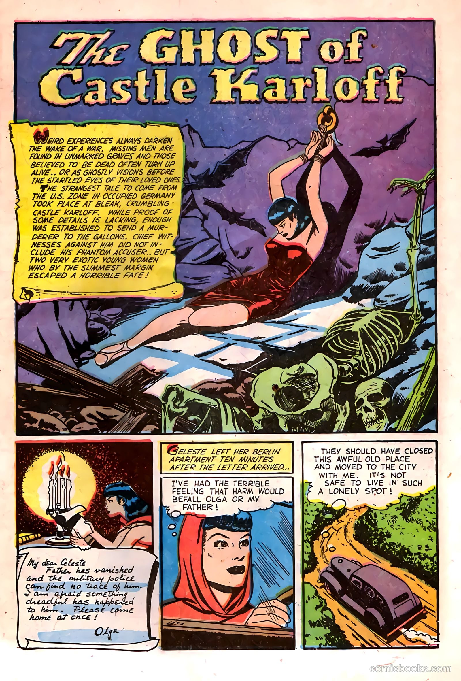 Strange Terrors #1 (1952) — page 29 of 36