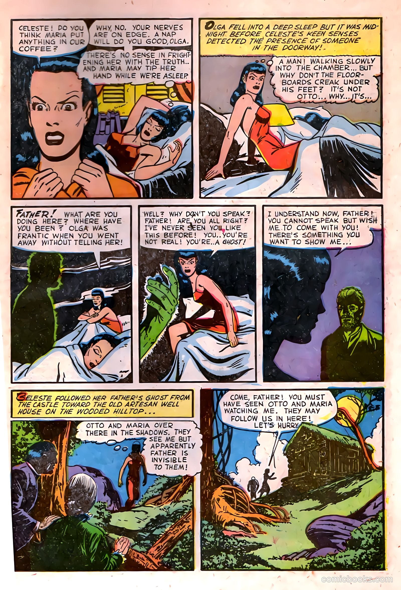 Strange Terrors #1 (1952) — page 31 of 36