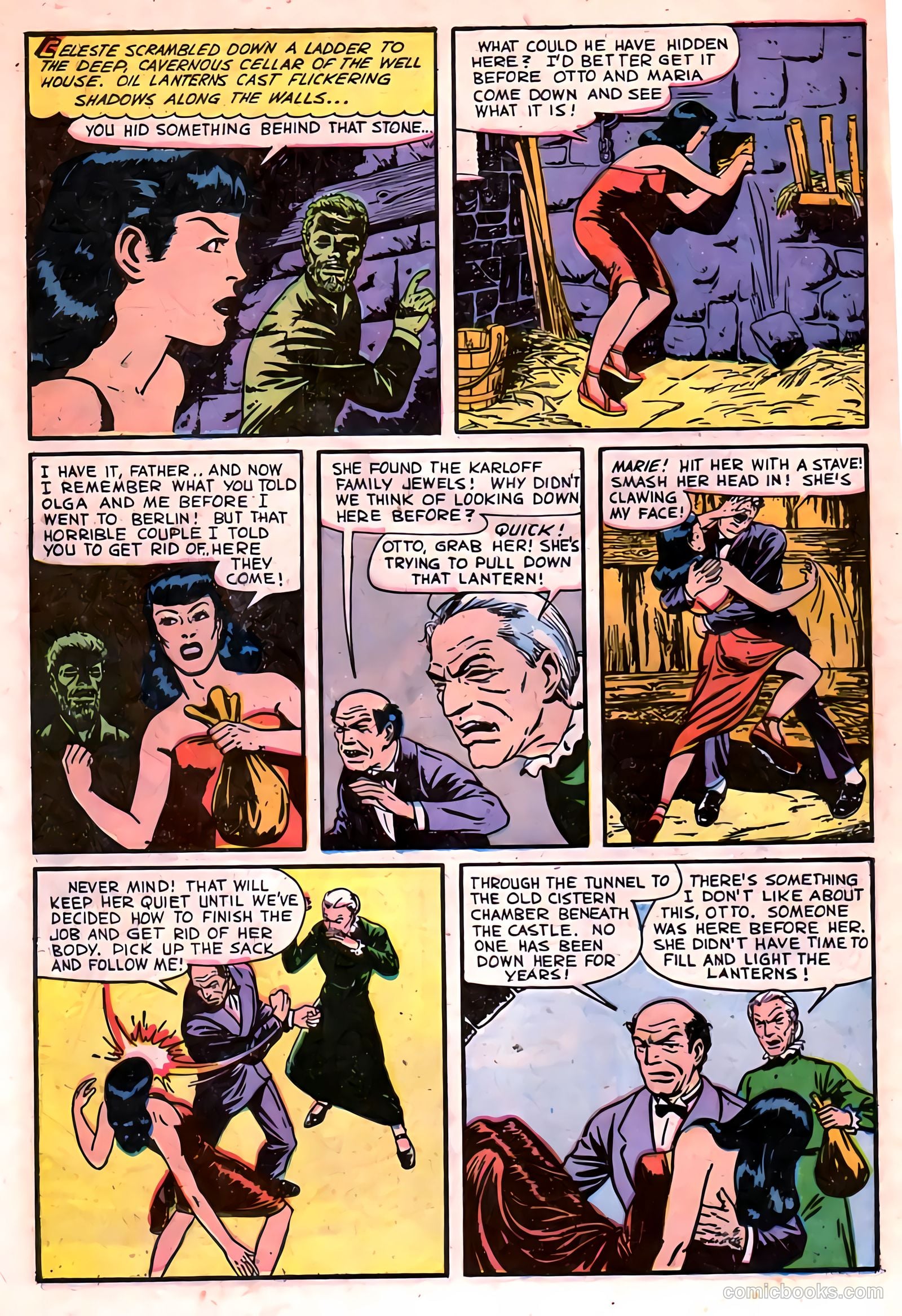 Strange Terrors #1 (1952) — page 32 of 36