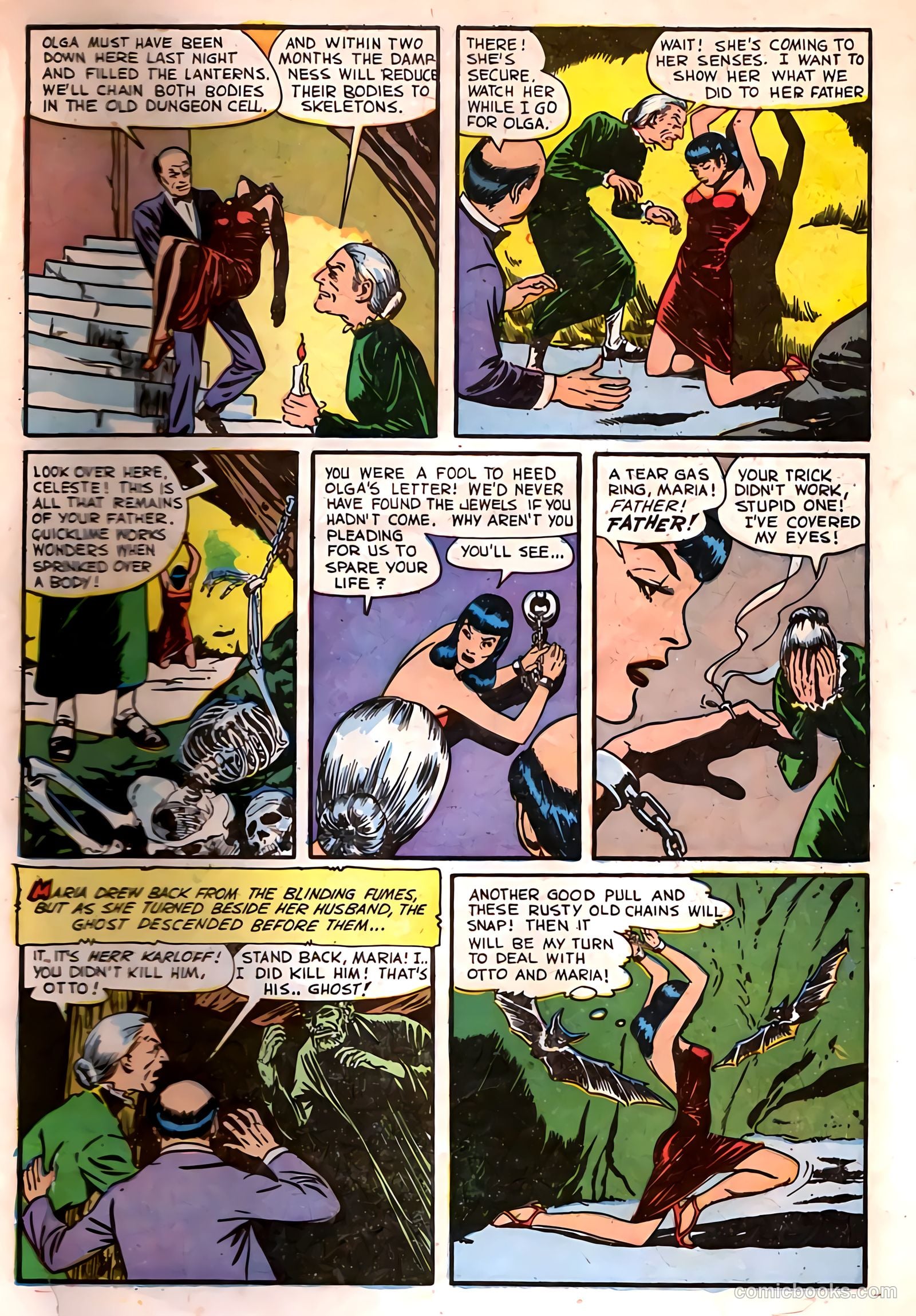 Strange Terrors #1 (1952) — page 33 of 36
