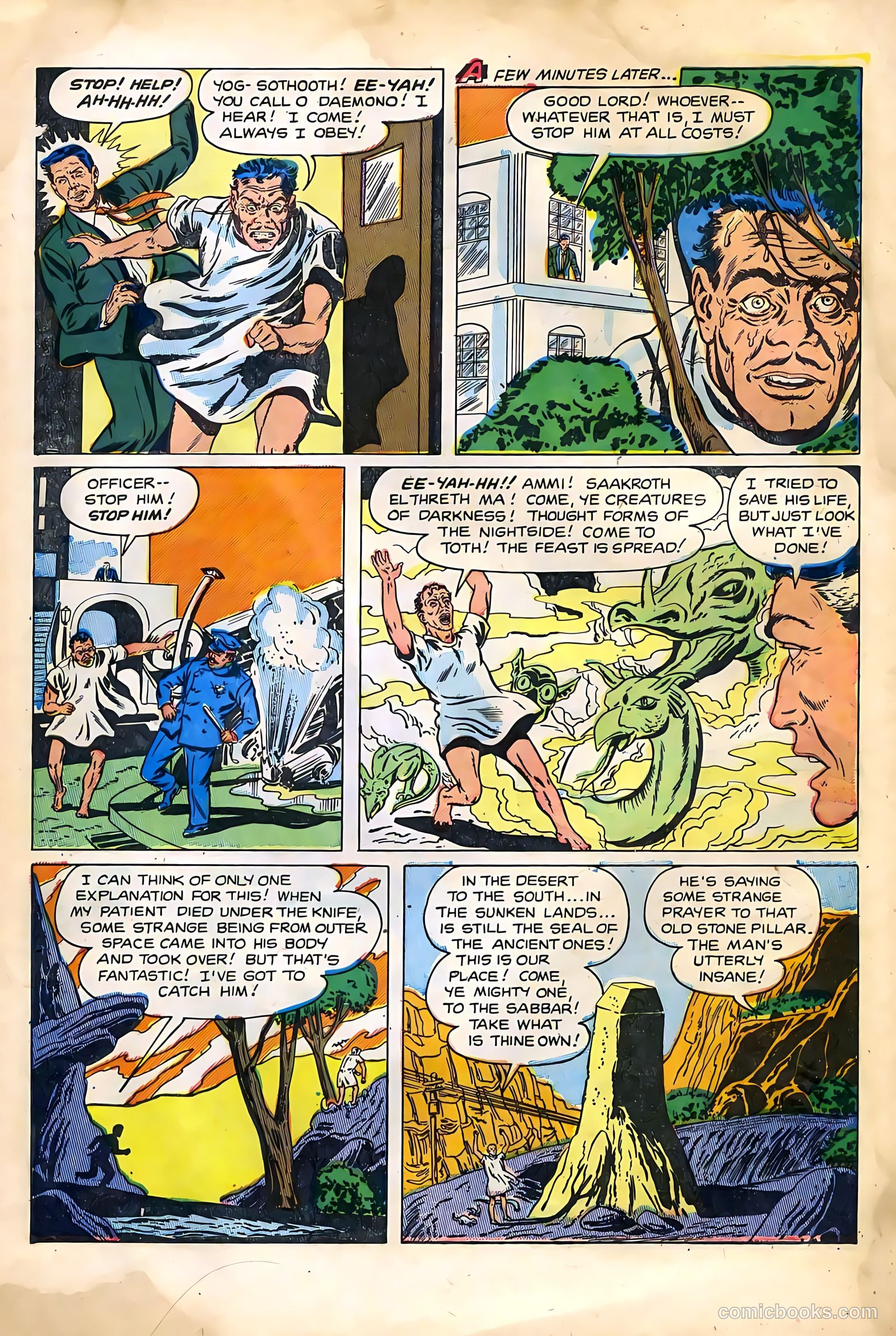 Strange Terrors #2 (1952) — page 5 of 36