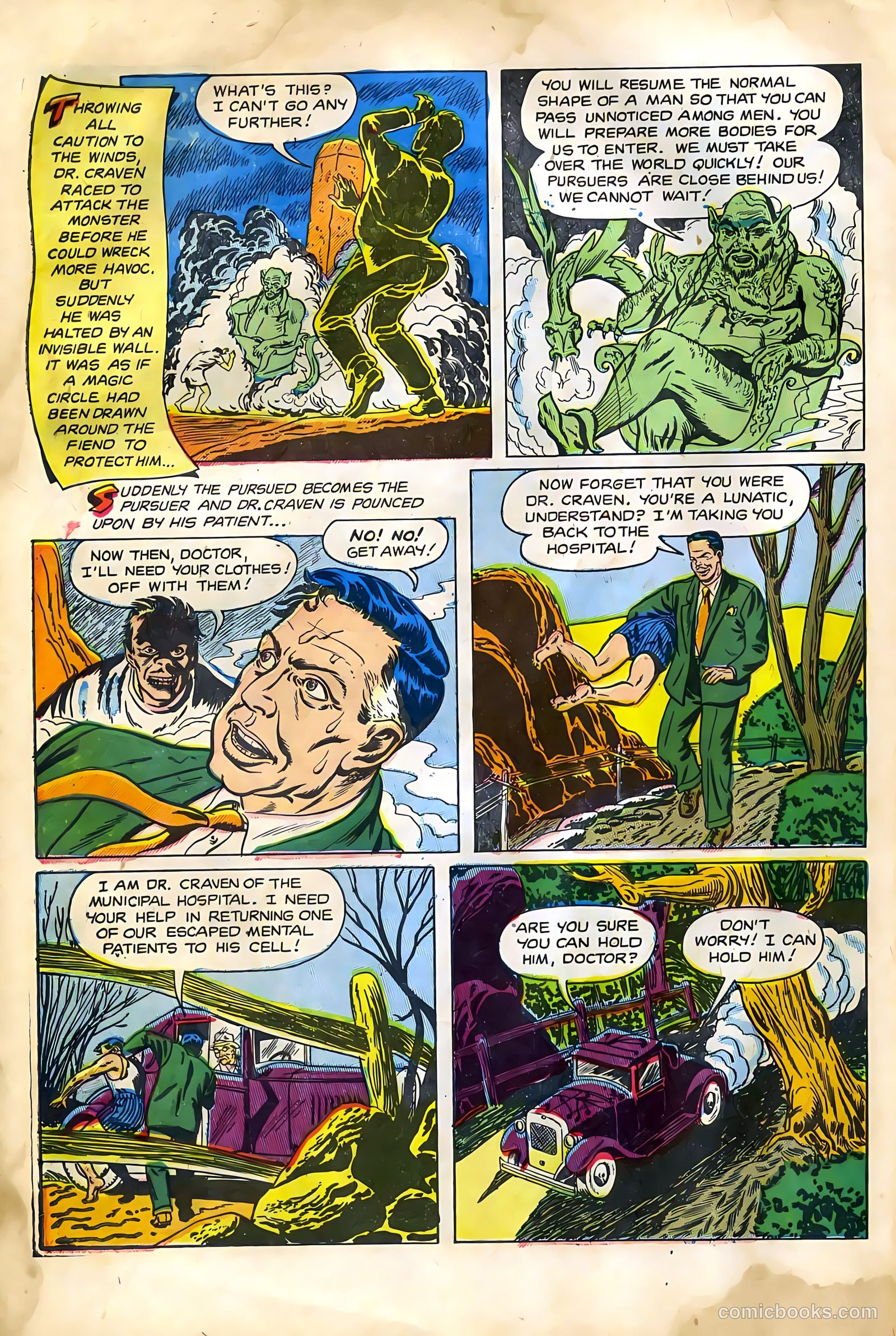 Strange Terrors #2 (1952) — page 6 of 36