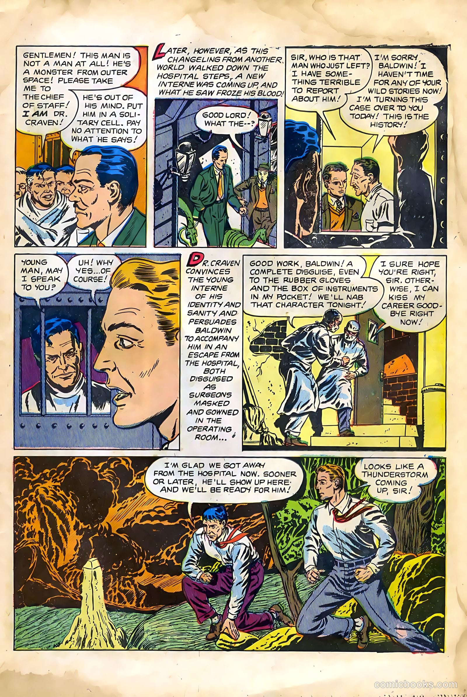Strange Terrors #2 (1952) — page 7 of 36
