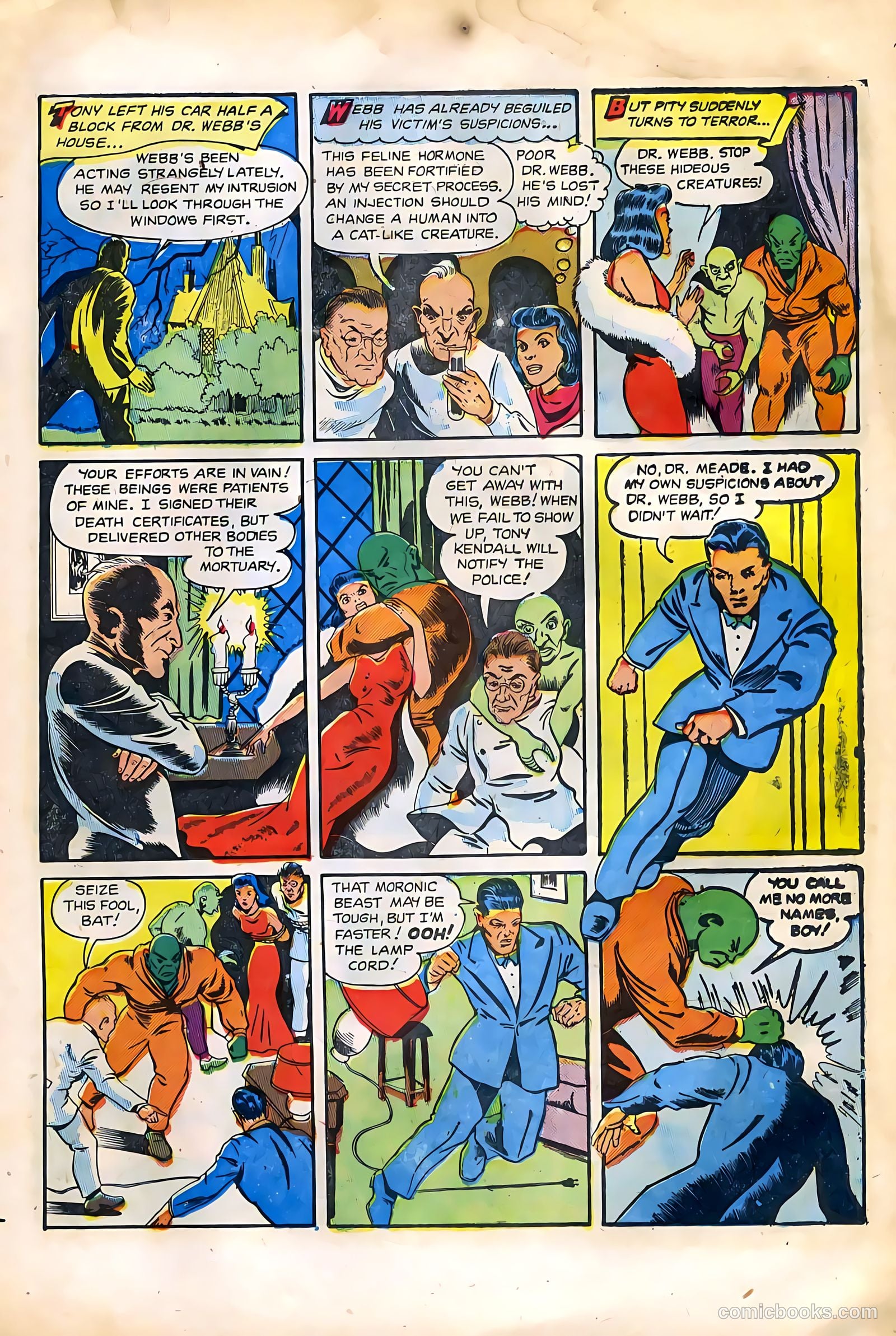Strange Terrors #2 (1952) — page 17 of 36