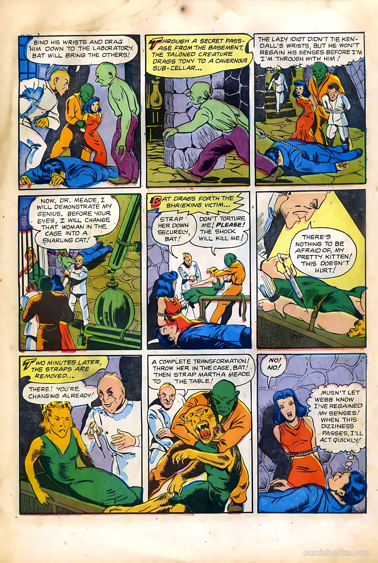 Strange Terrors #2 (1952) — page 18 of 36