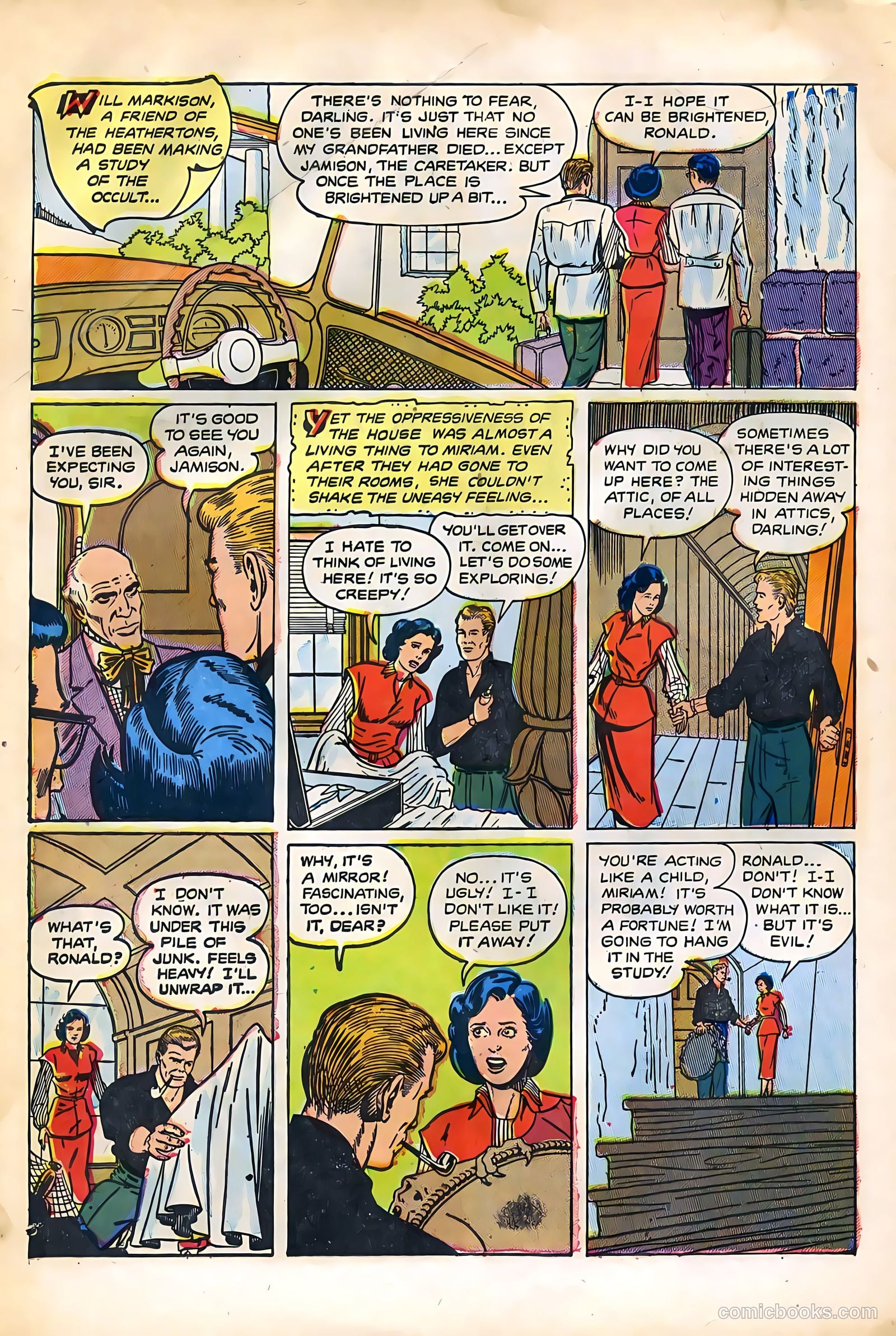 Strange Terrors #2 (1952) — page 28 of 36