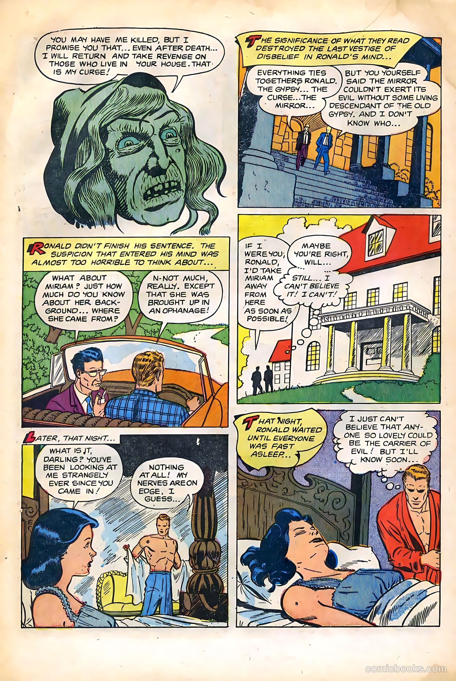 Strange Terrors #2 (1952) — page 32 of 36