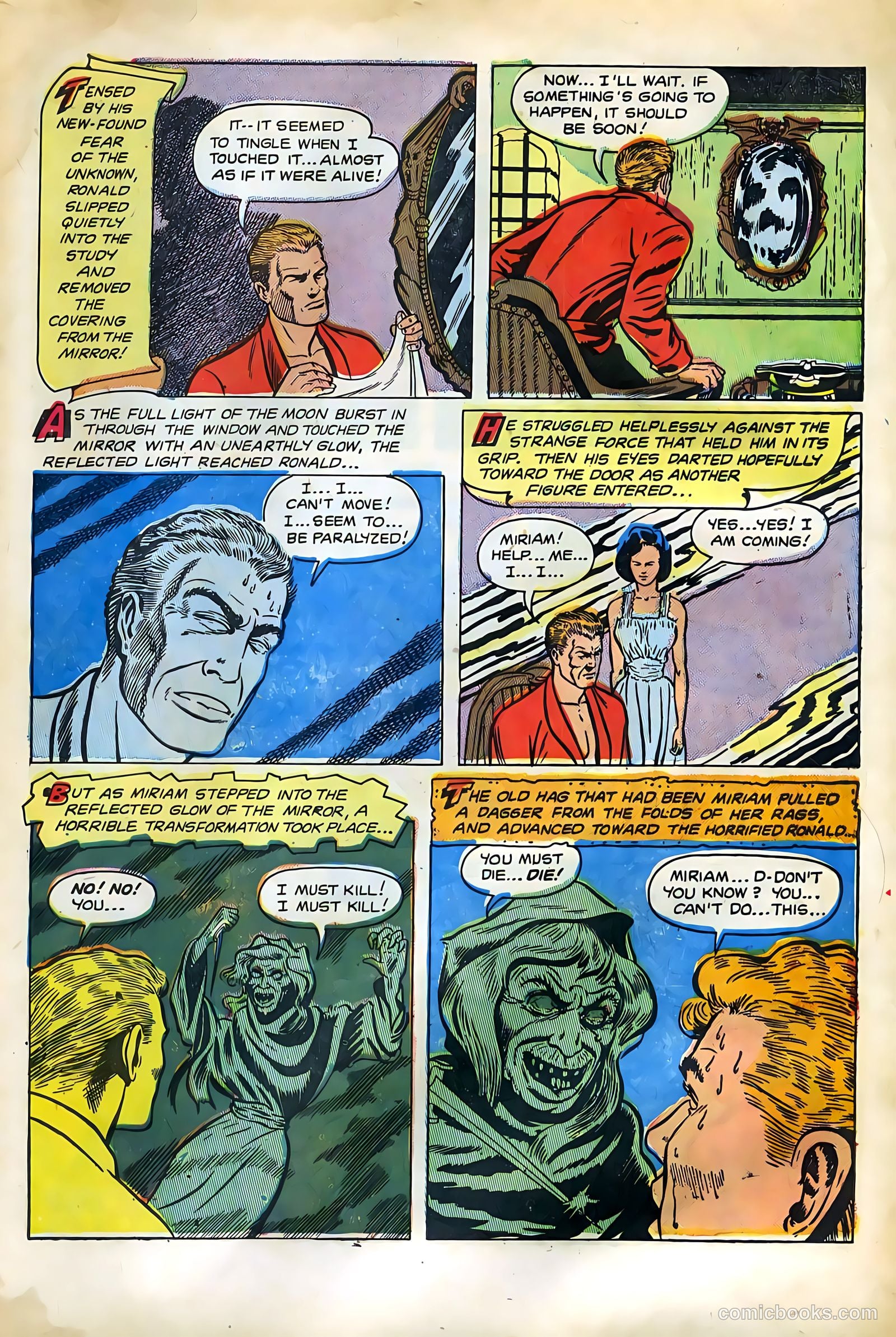 Strange Terrors #2 (1952) — page 33 of 36