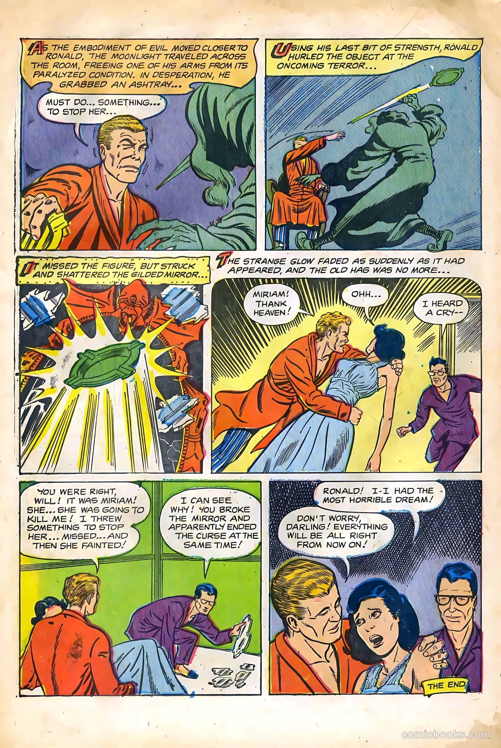 Strange Terrors #2 (1952) — page 34 of 36