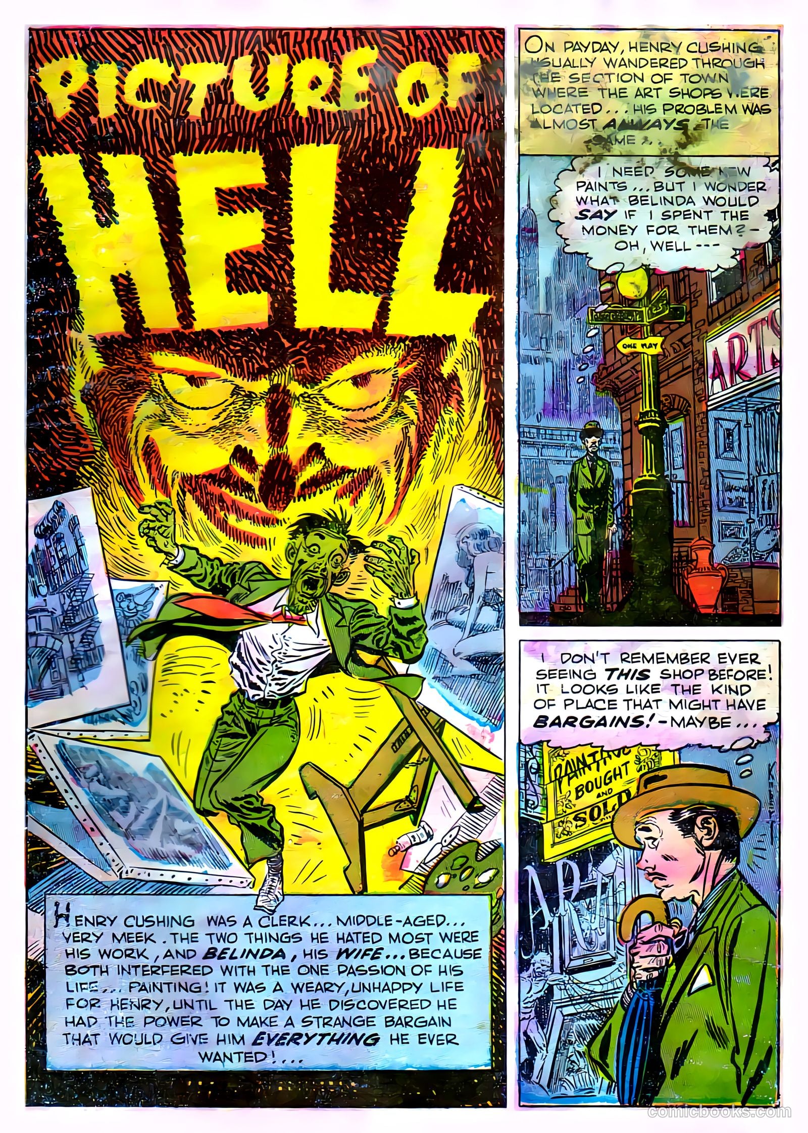 Strange Terrors #3 (1952) — page 3 of 36