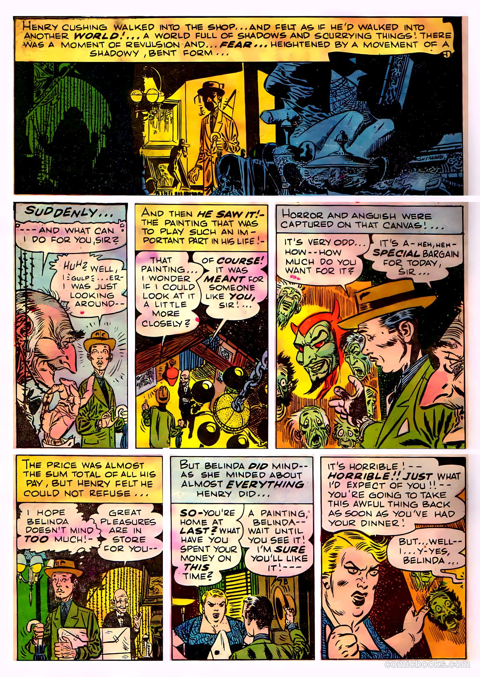 Strange Terrors #3 (1952) — page 4 of 36