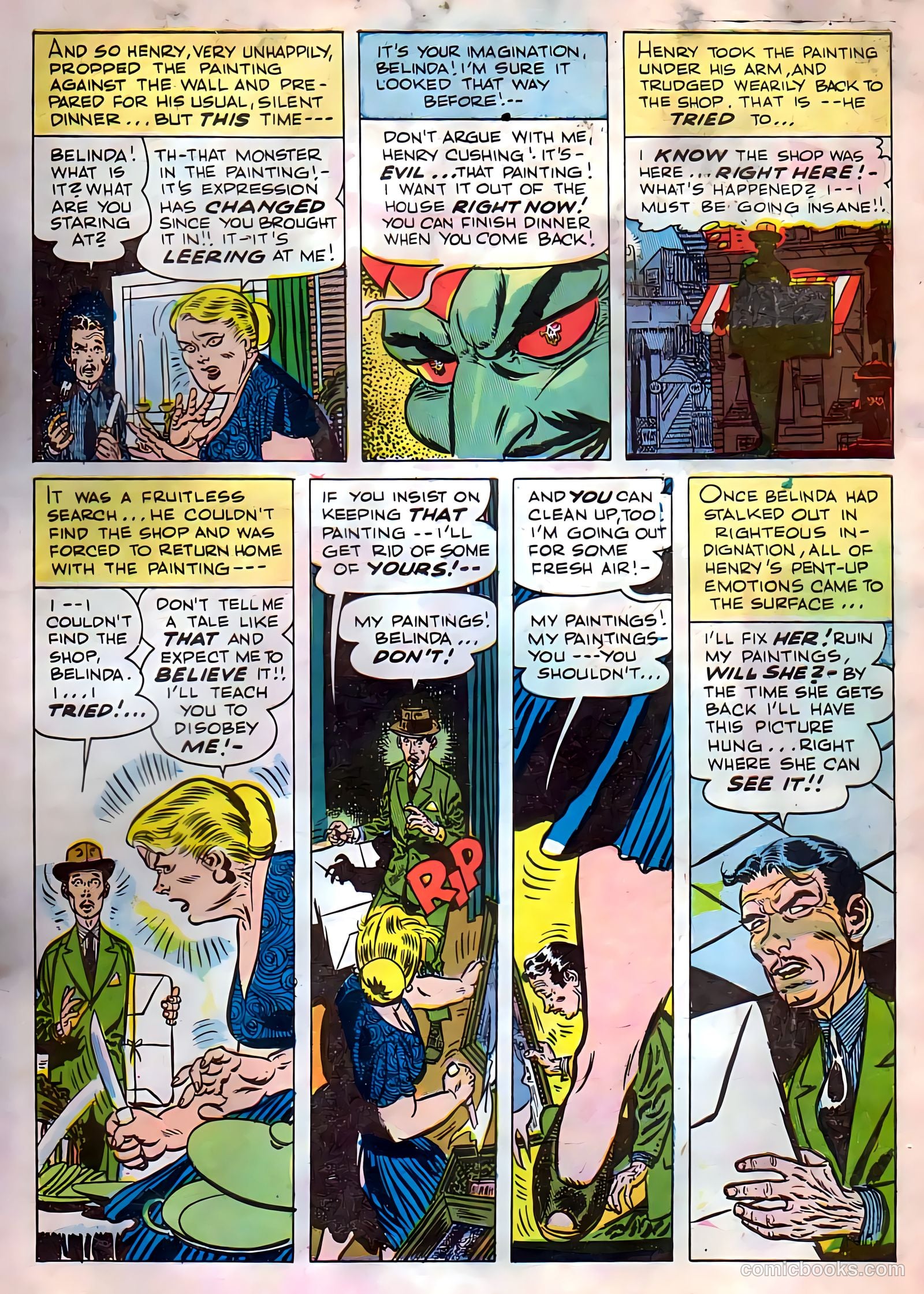 Strange Terrors #3 (1952) — page 5 of 36