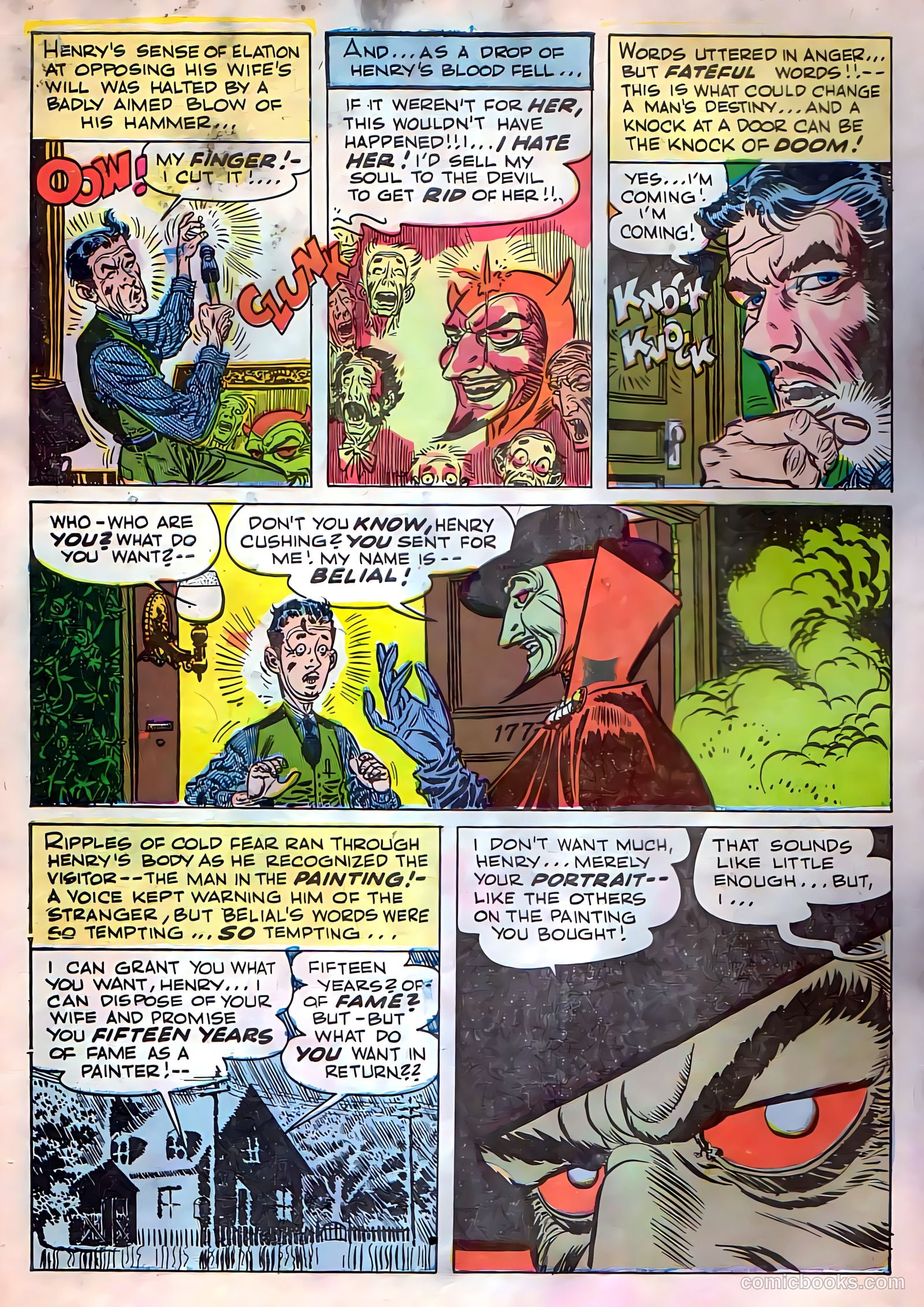 Strange Terrors #3 (1952) — page 6 of 36