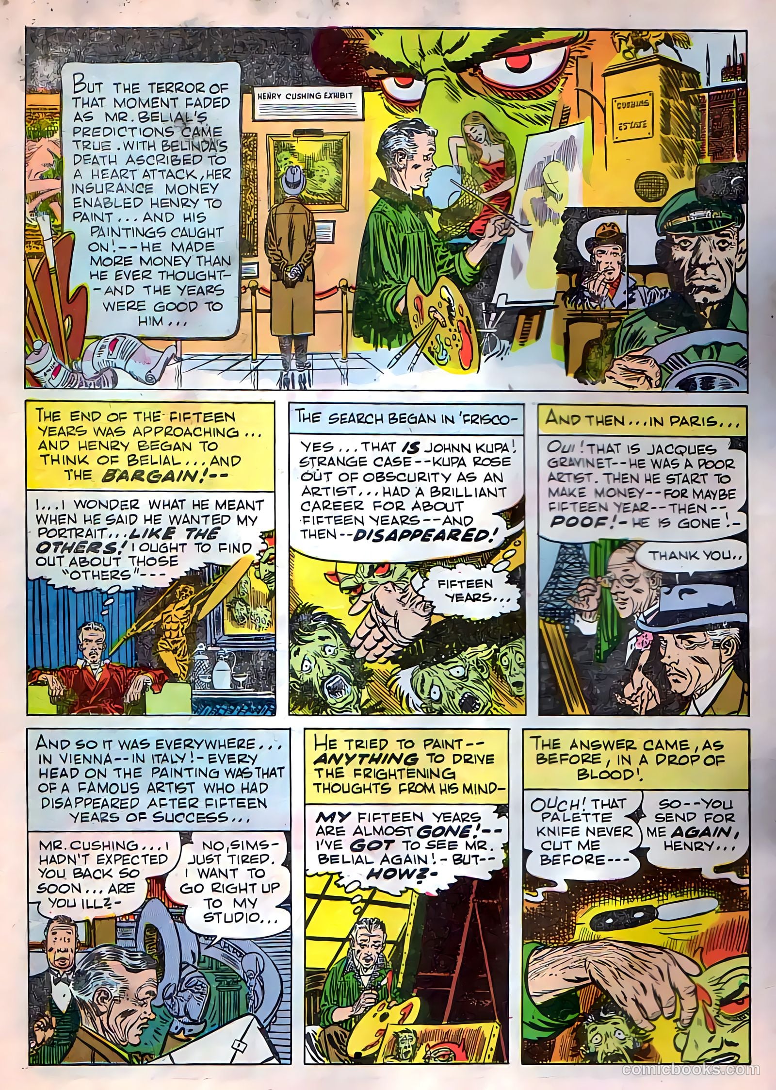 Strange Terrors #3 (1952) — page 8 of 36