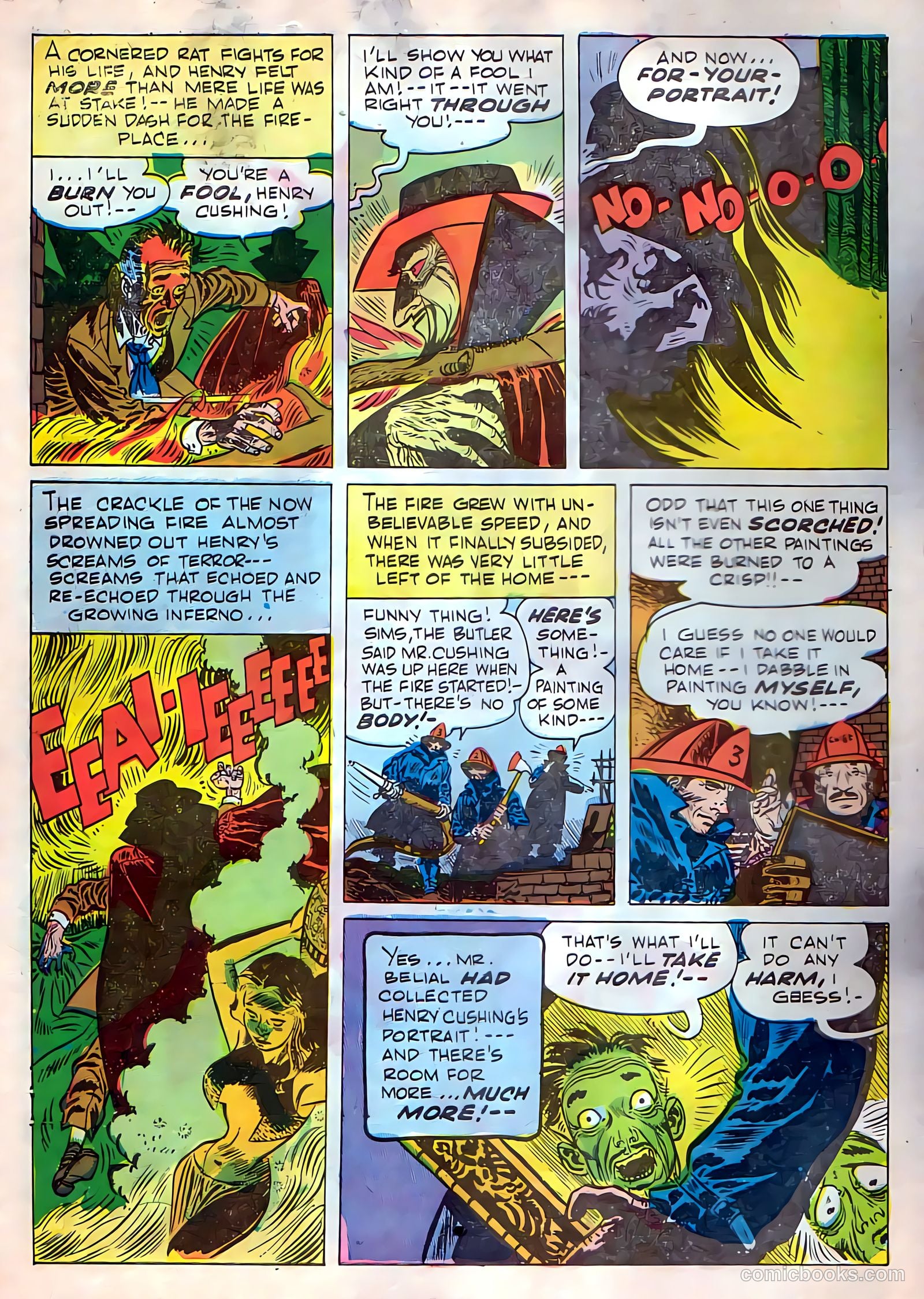 Strange Terrors #3 (1952) — page 10 of 36