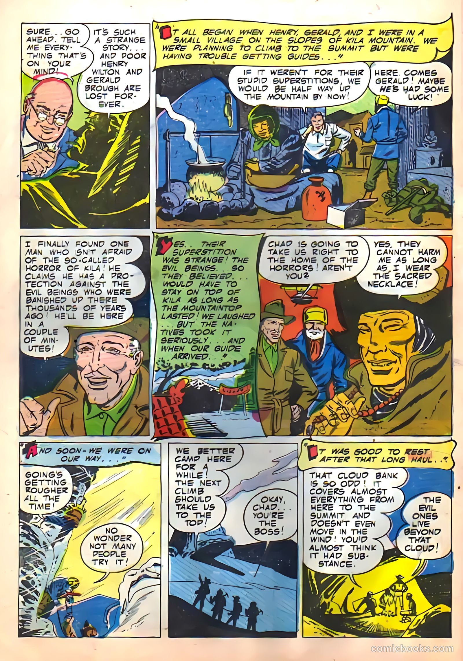Strange Terrors #3 (1952) — page 12 of 36