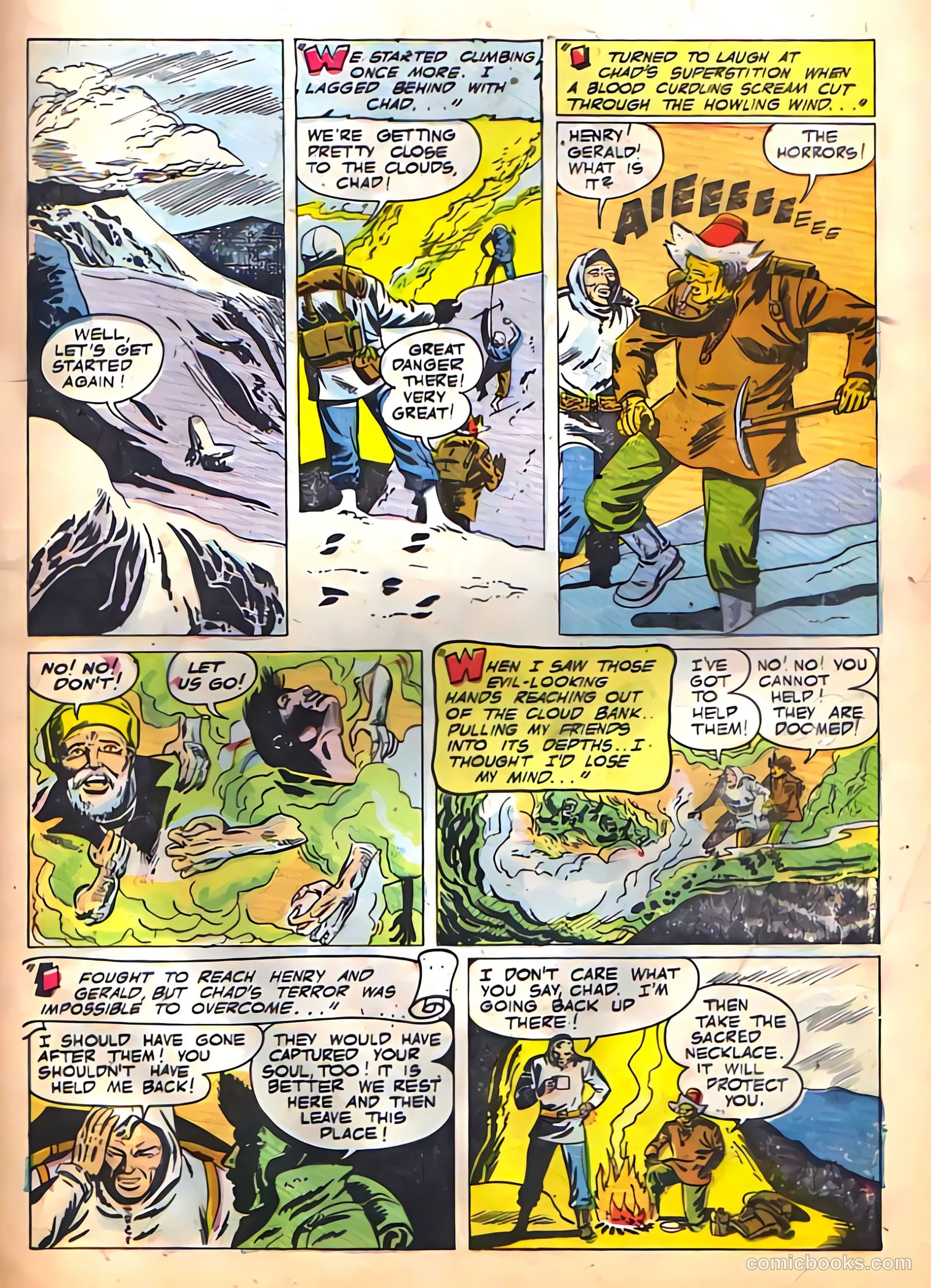 Strange Terrors #3 (1952) — page 13 of 36