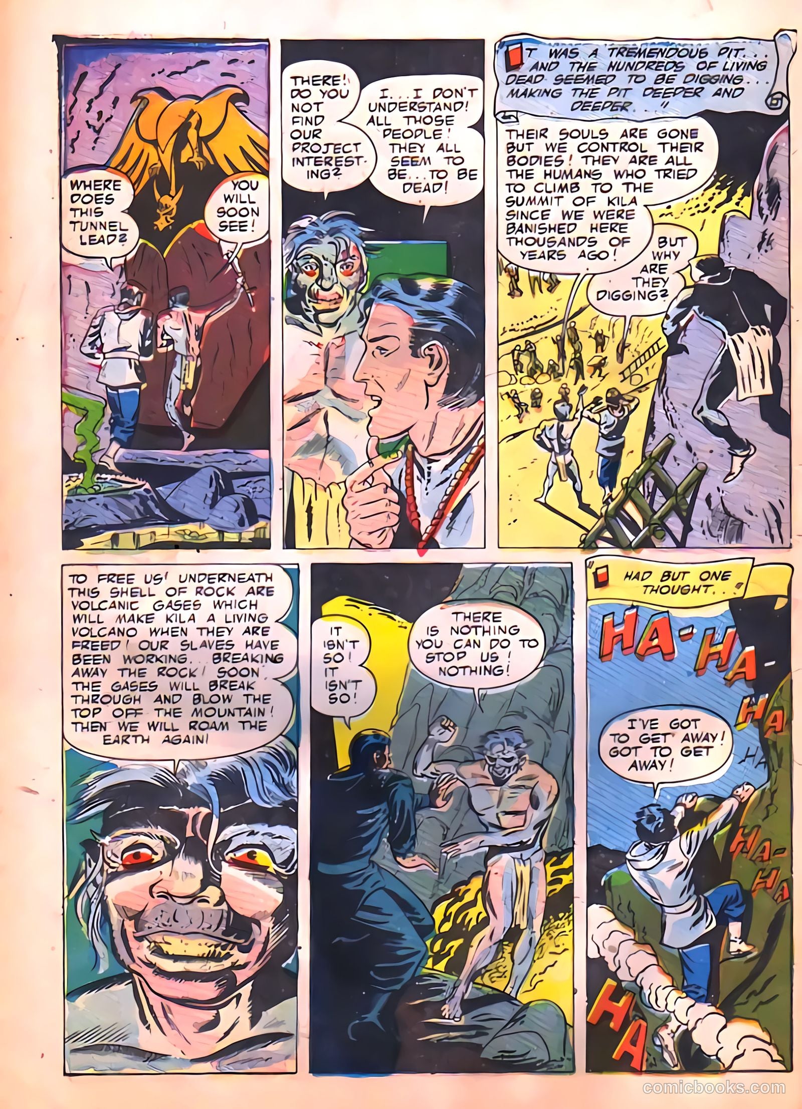 Strange Terrors #3 (1952) — page 16 of 36