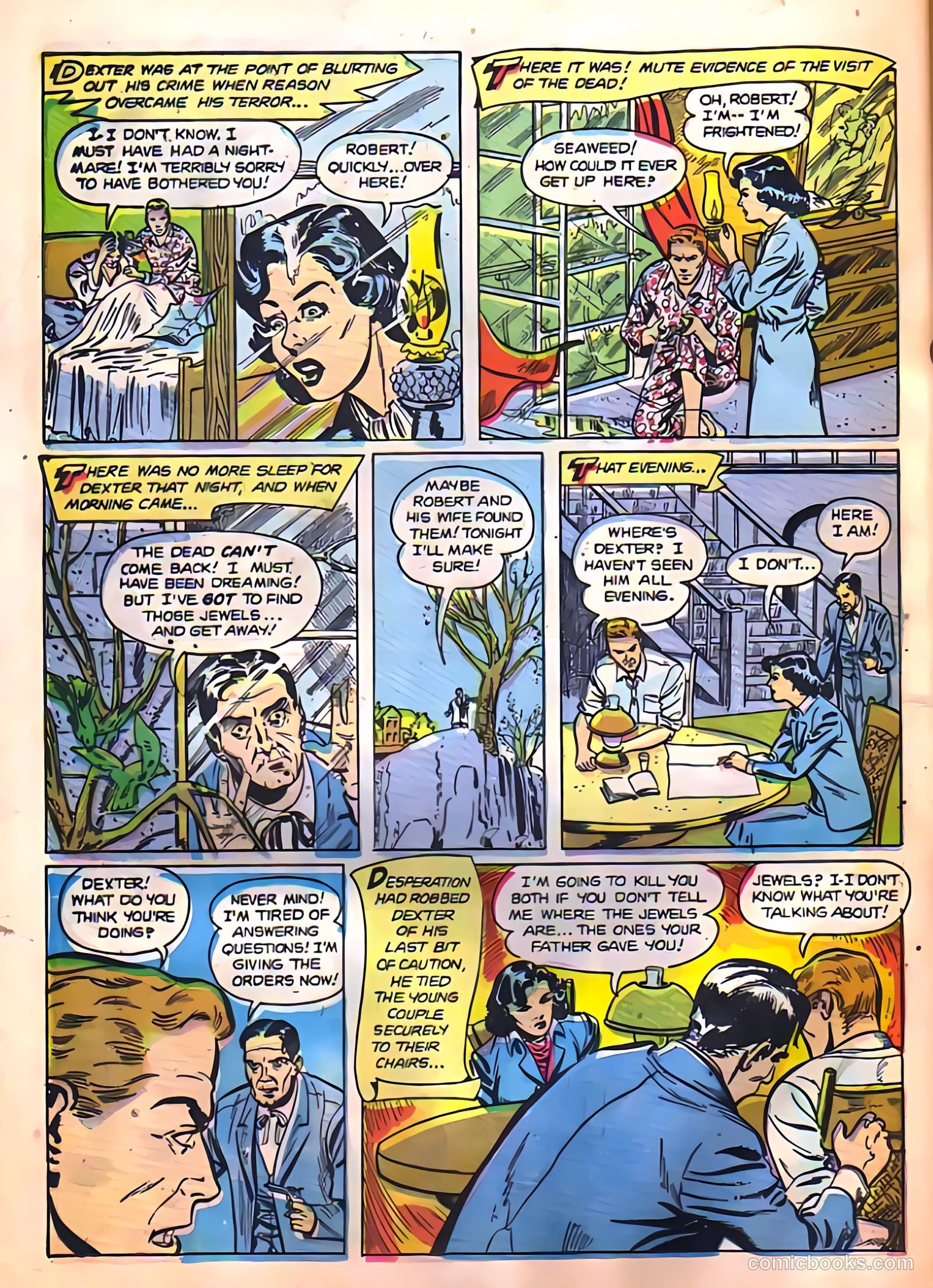 Strange Terrors #3 (1952) — page 24 of 36