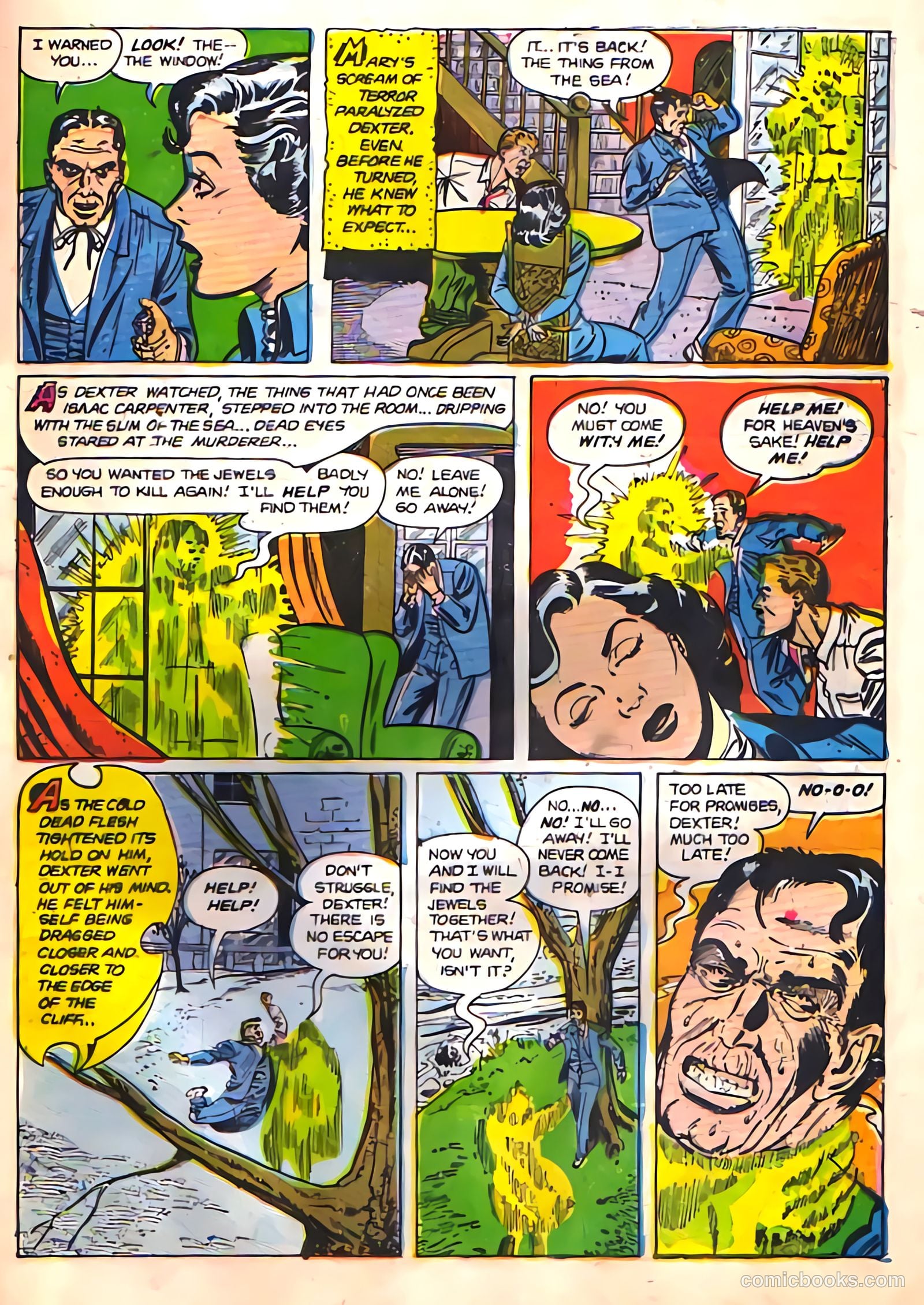 Strange Terrors #3 (1952) — page 25 of 36