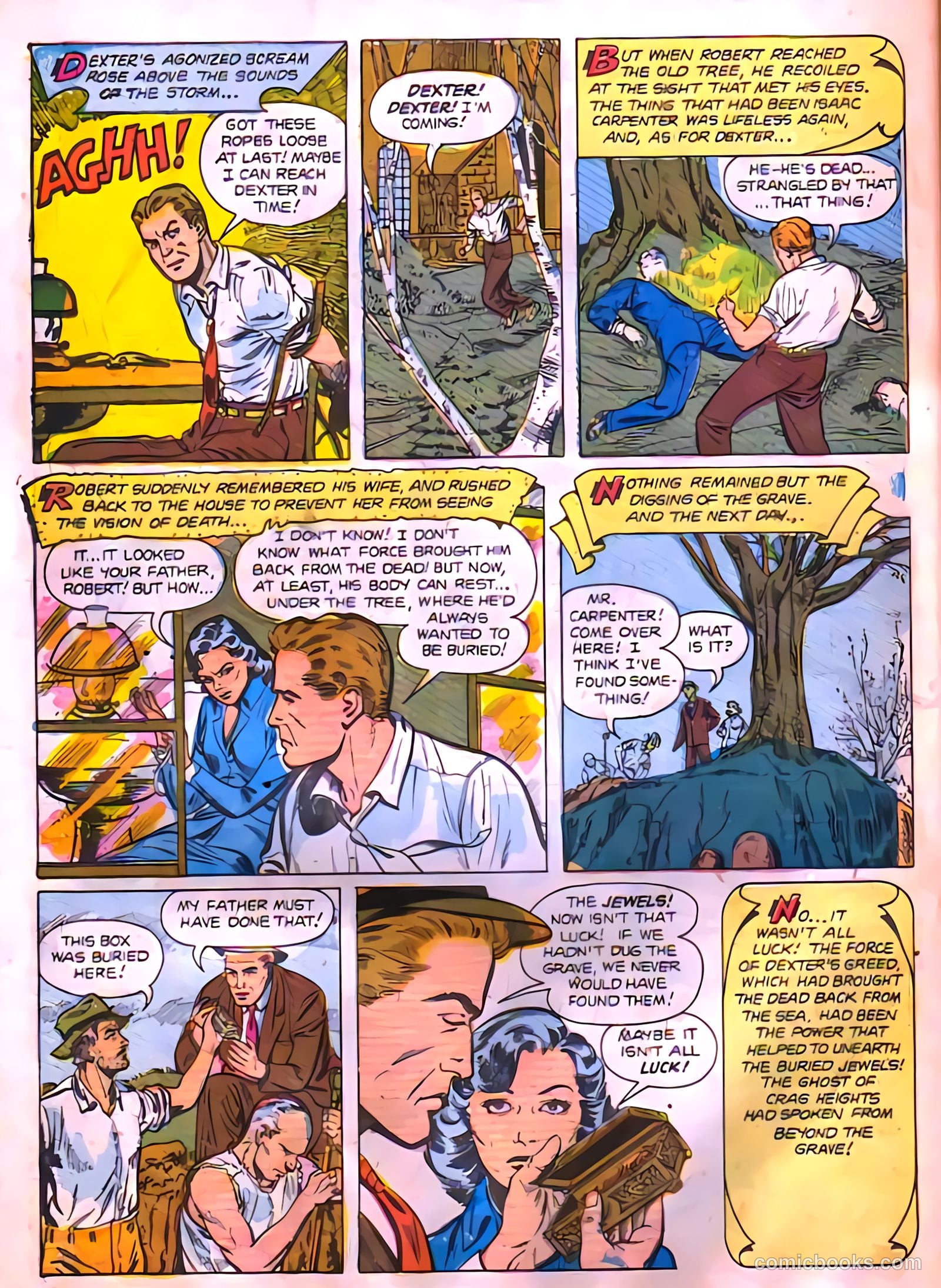 Strange Terrors #3 (1952) — page 26 of 36