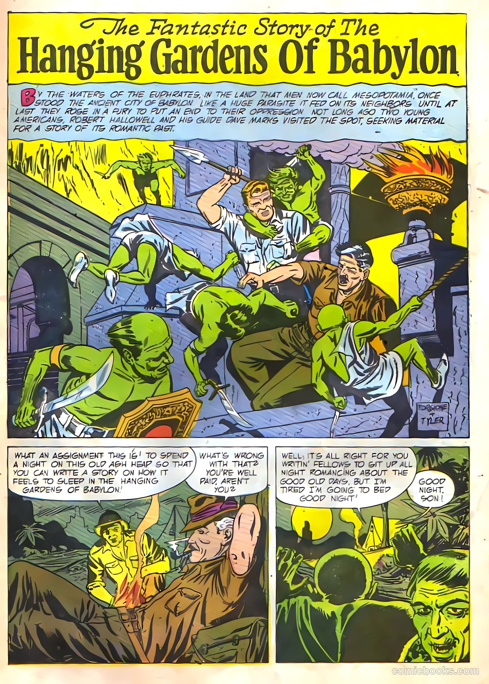 Strange Terrors #3 (1952) — page 27 of 36