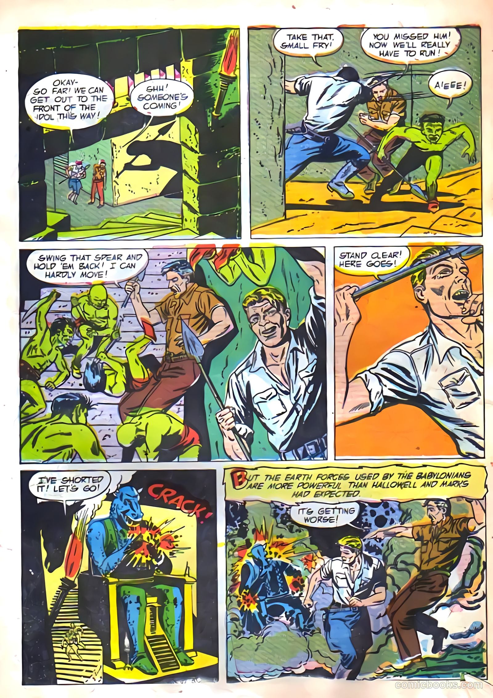 Strange Terrors #3 (1952) — page 32 of 36