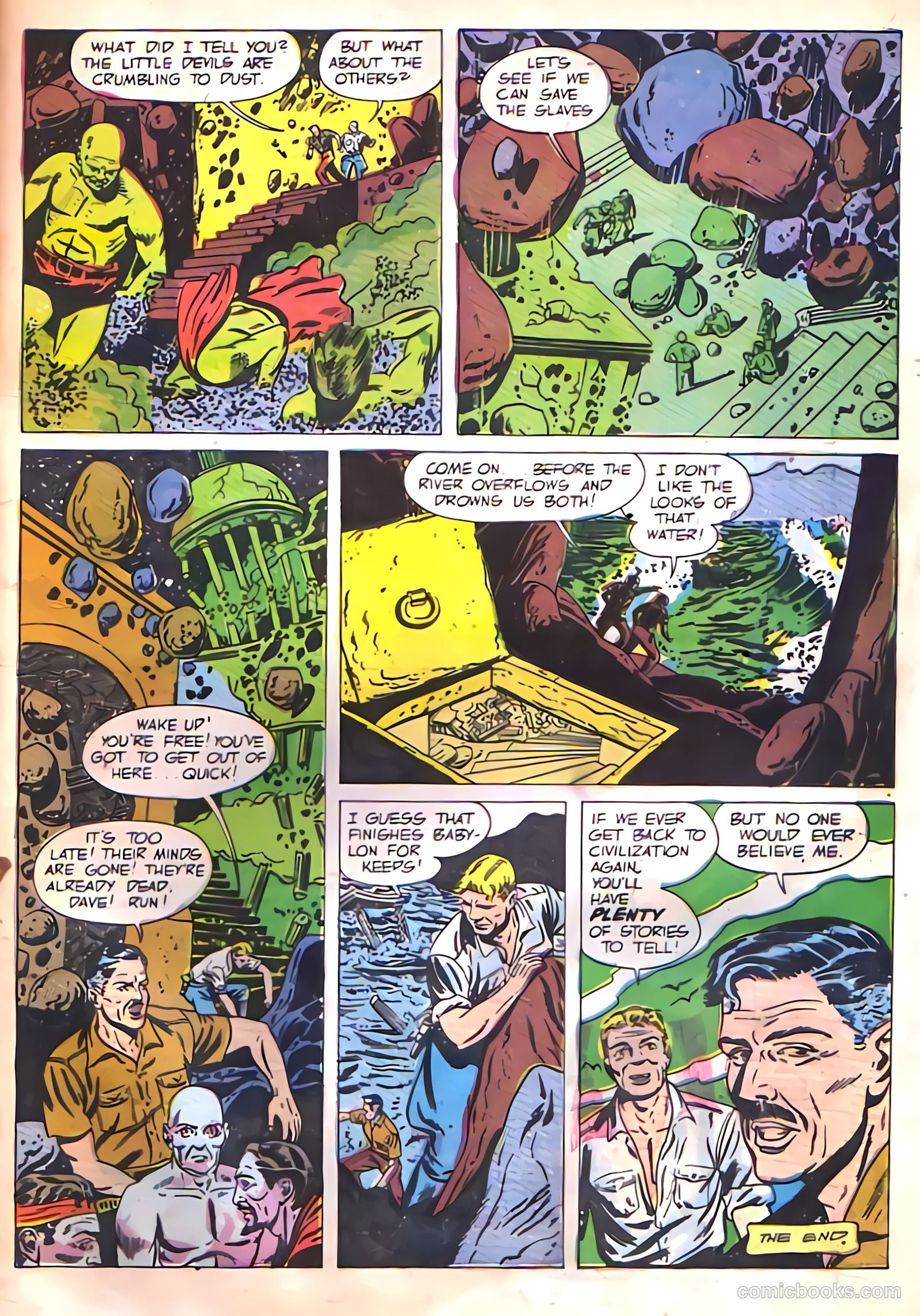 Strange Terrors #3 (1952) — page 33 of 36