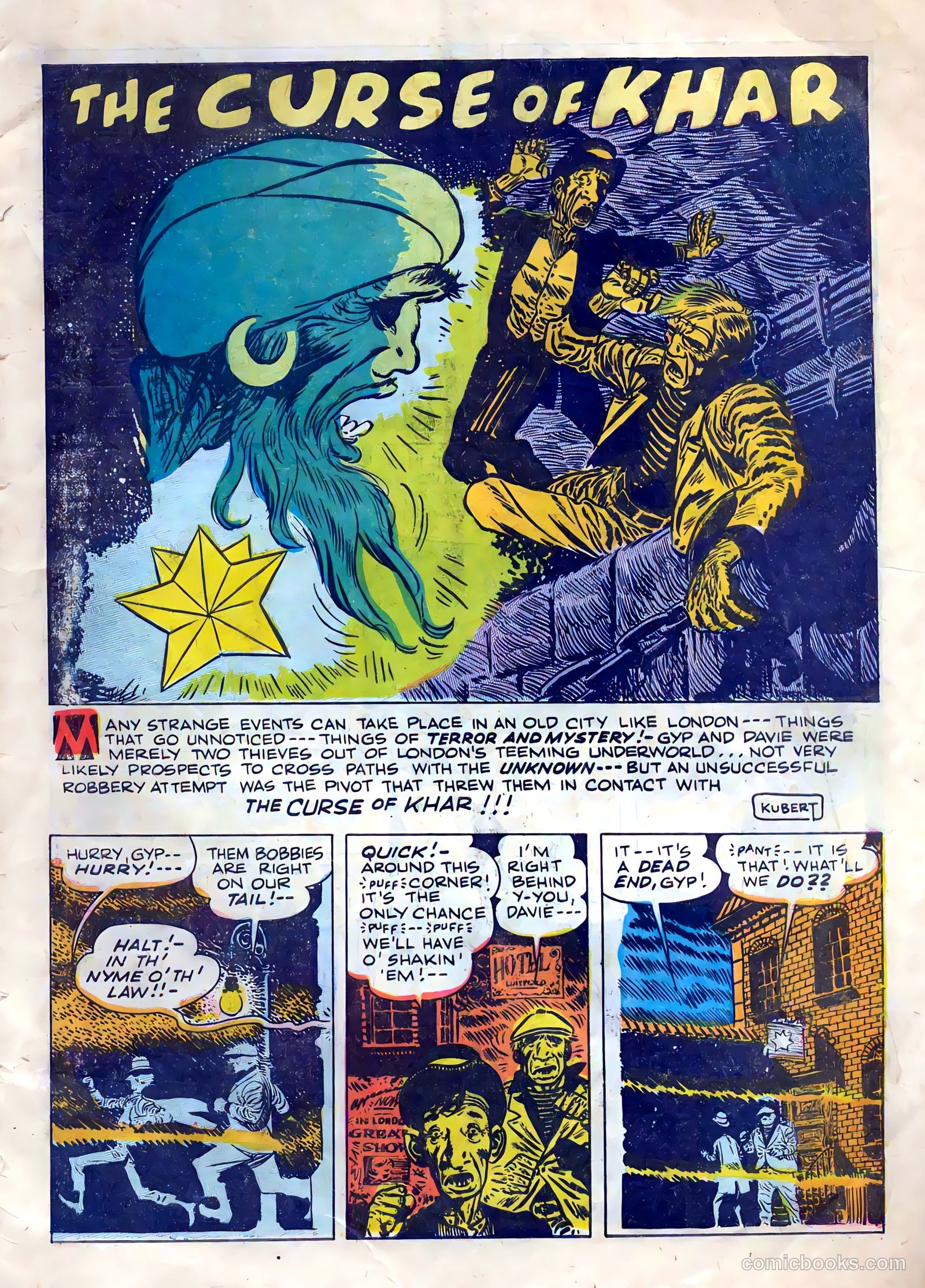 Strange Terrors #4 (1952) — page 3 of 36