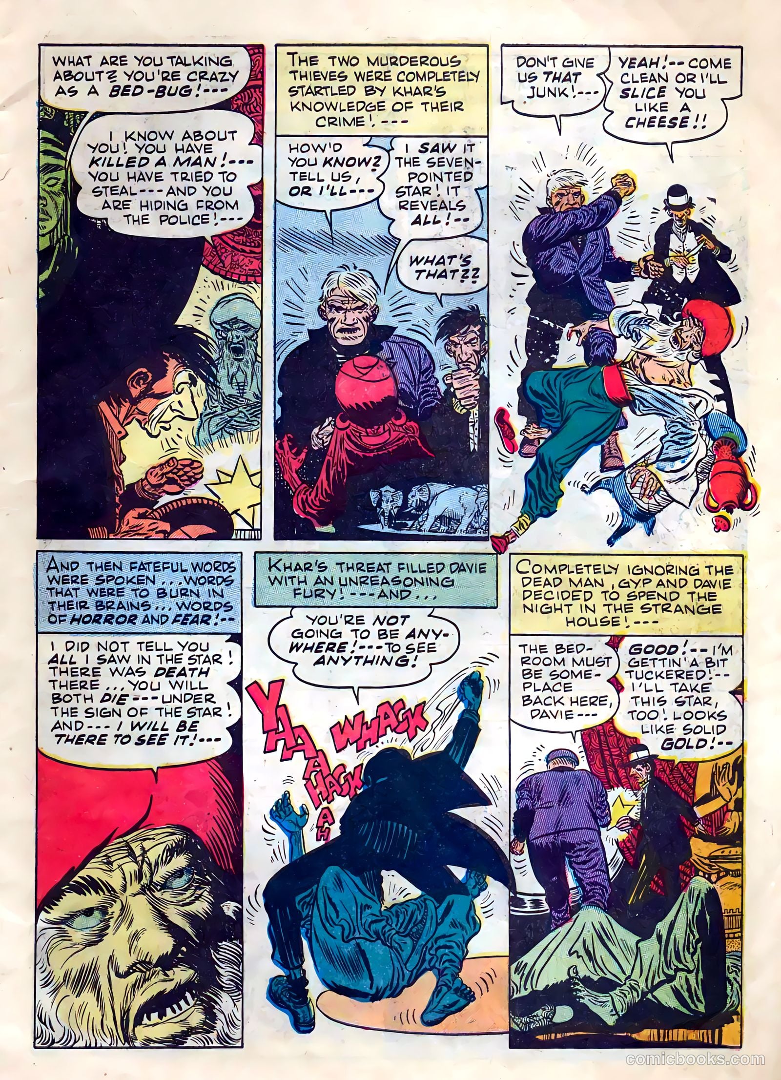 Strange Terrors #4 (1952) — page 5 of 36