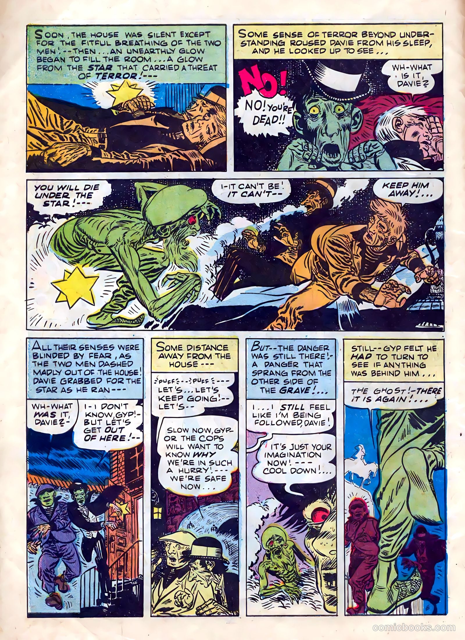 Strange Terrors #4 (1952) — page 6 of 36