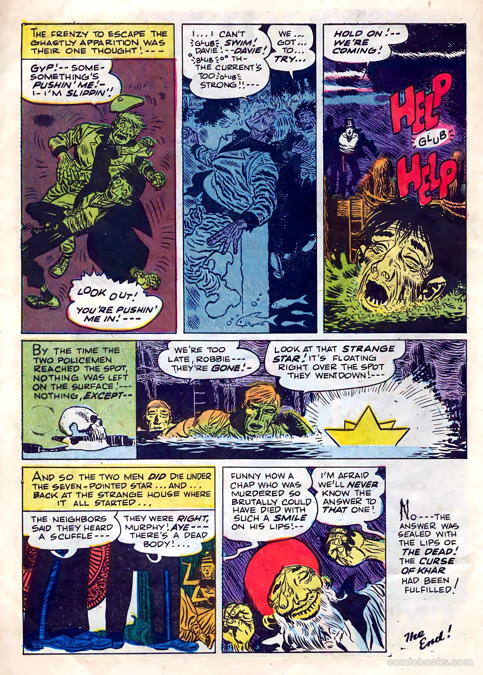 Strange Terrors #4 (1952) — page 8 of 36