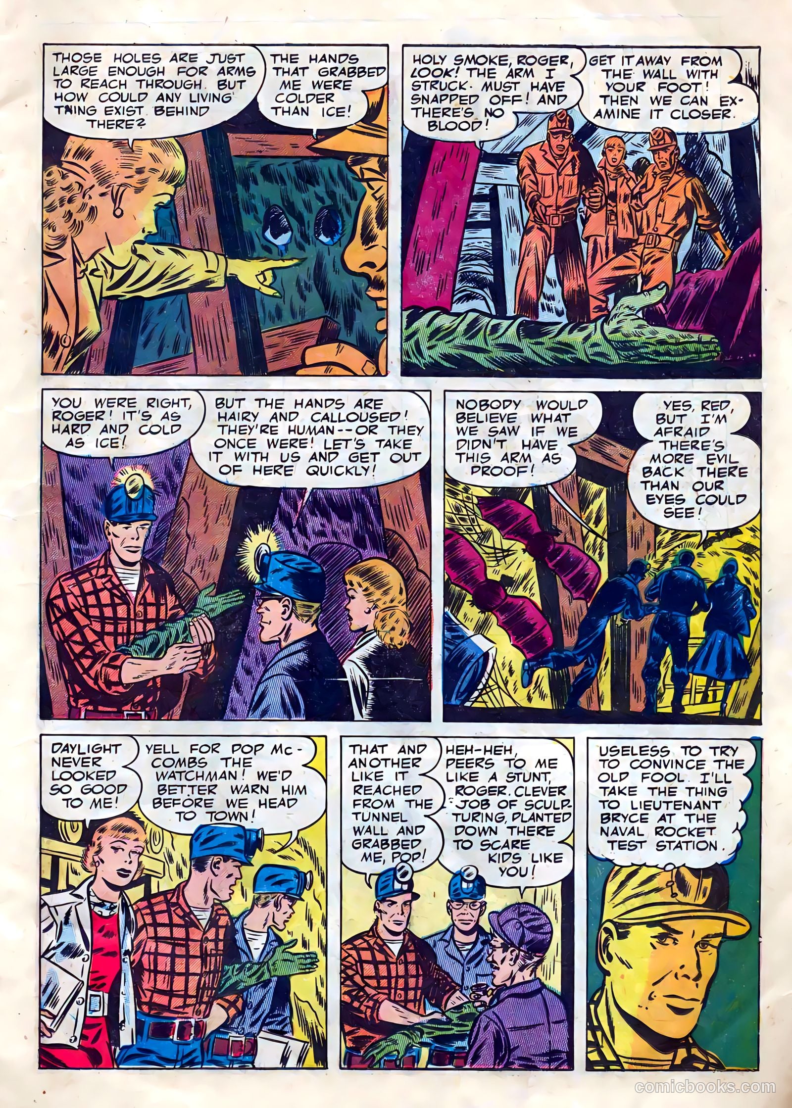 Strange Terrors #4 (1952) — page 11 of 36