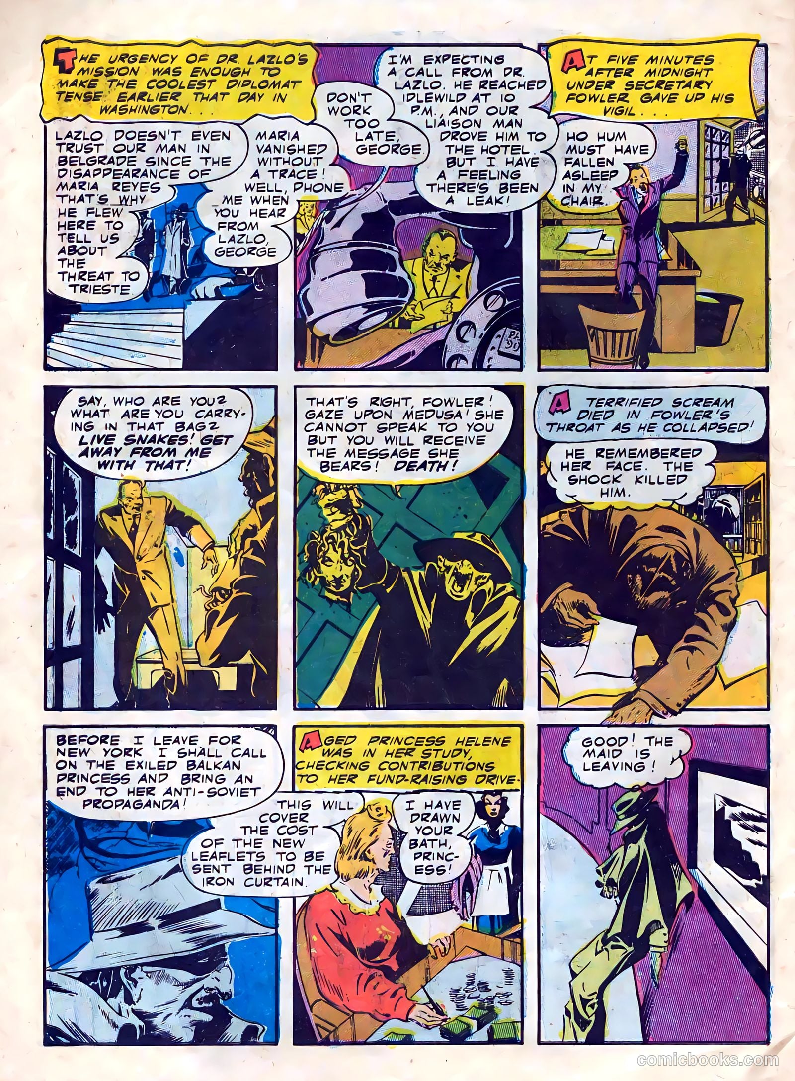 Strange Terrors #4 (1952) — page 30 of 36