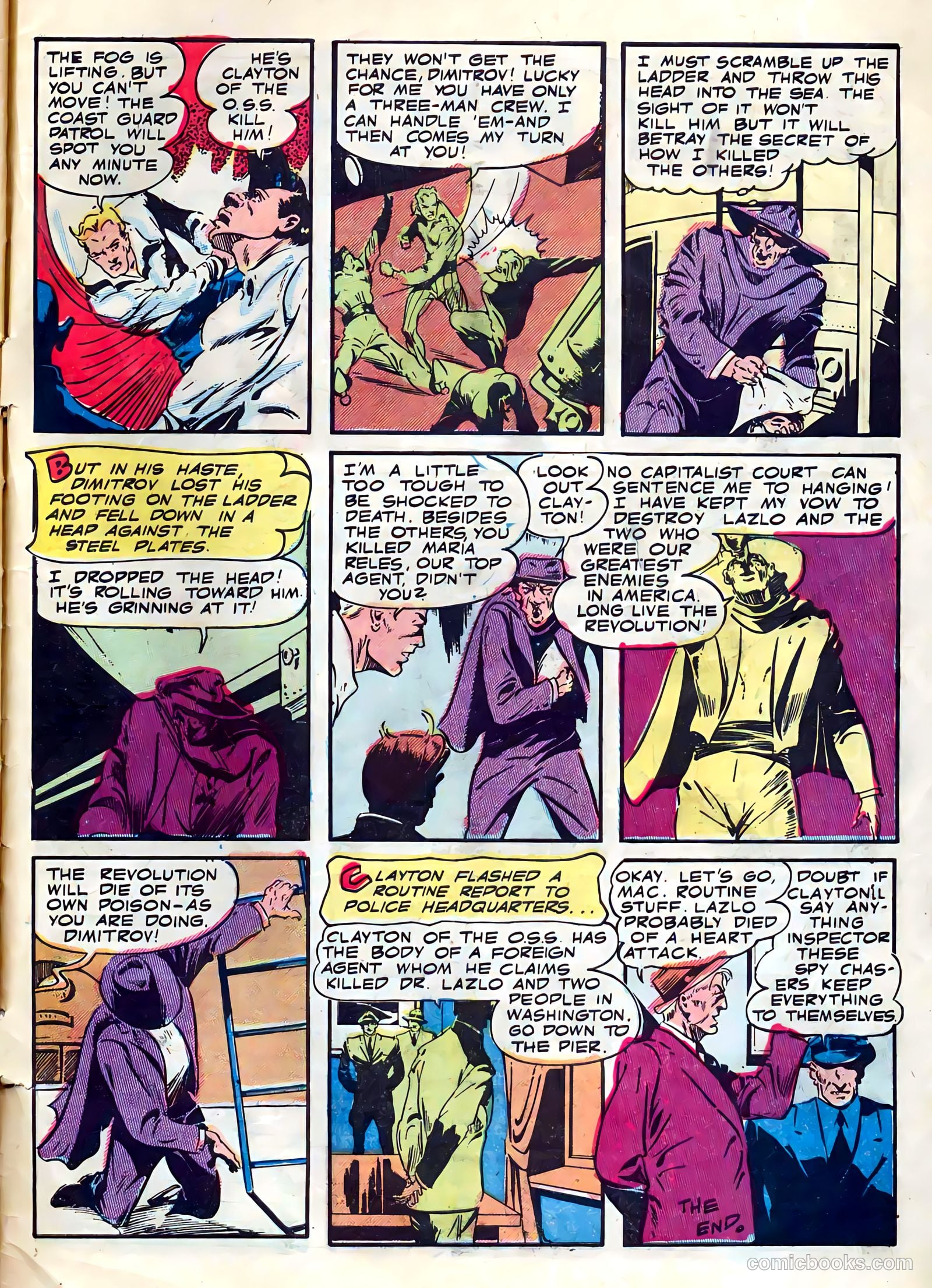 Strange Terrors #4 (1952) — page 33 of 36