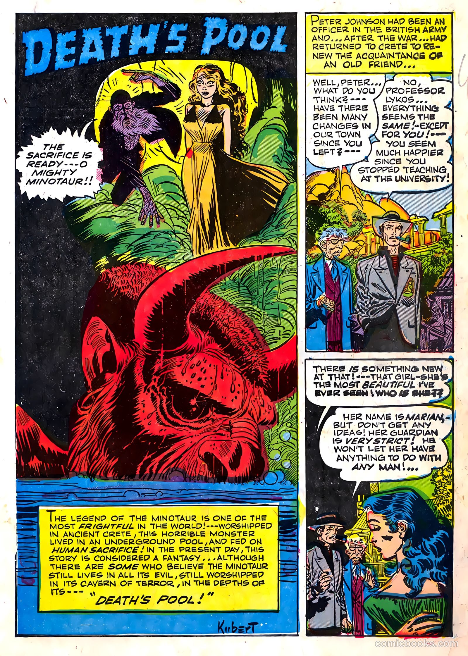 Strange Terrors #5 (1952) — page 3 of 35
