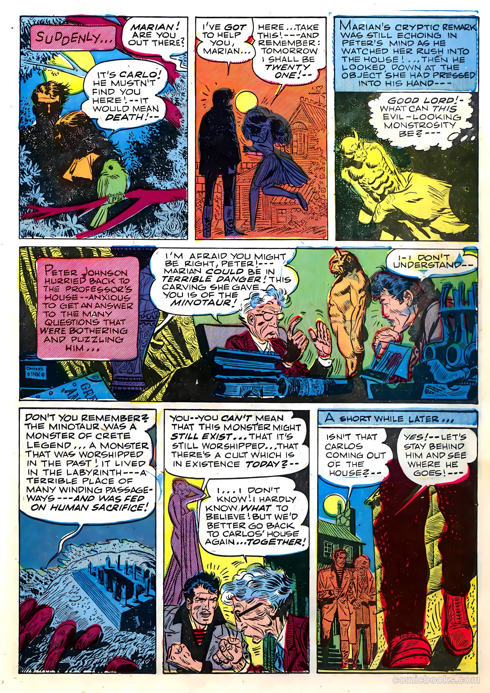 Strange Terrors #5 (1952) — page 5 of 35