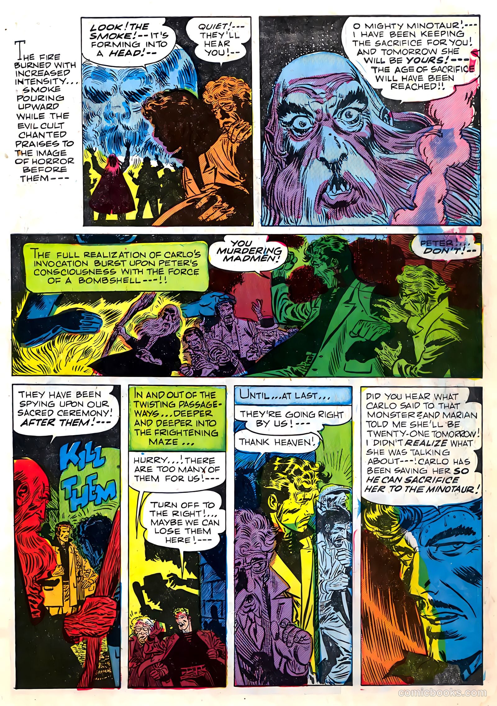 Strange Terrors #5 (1952) — page 7 of 35