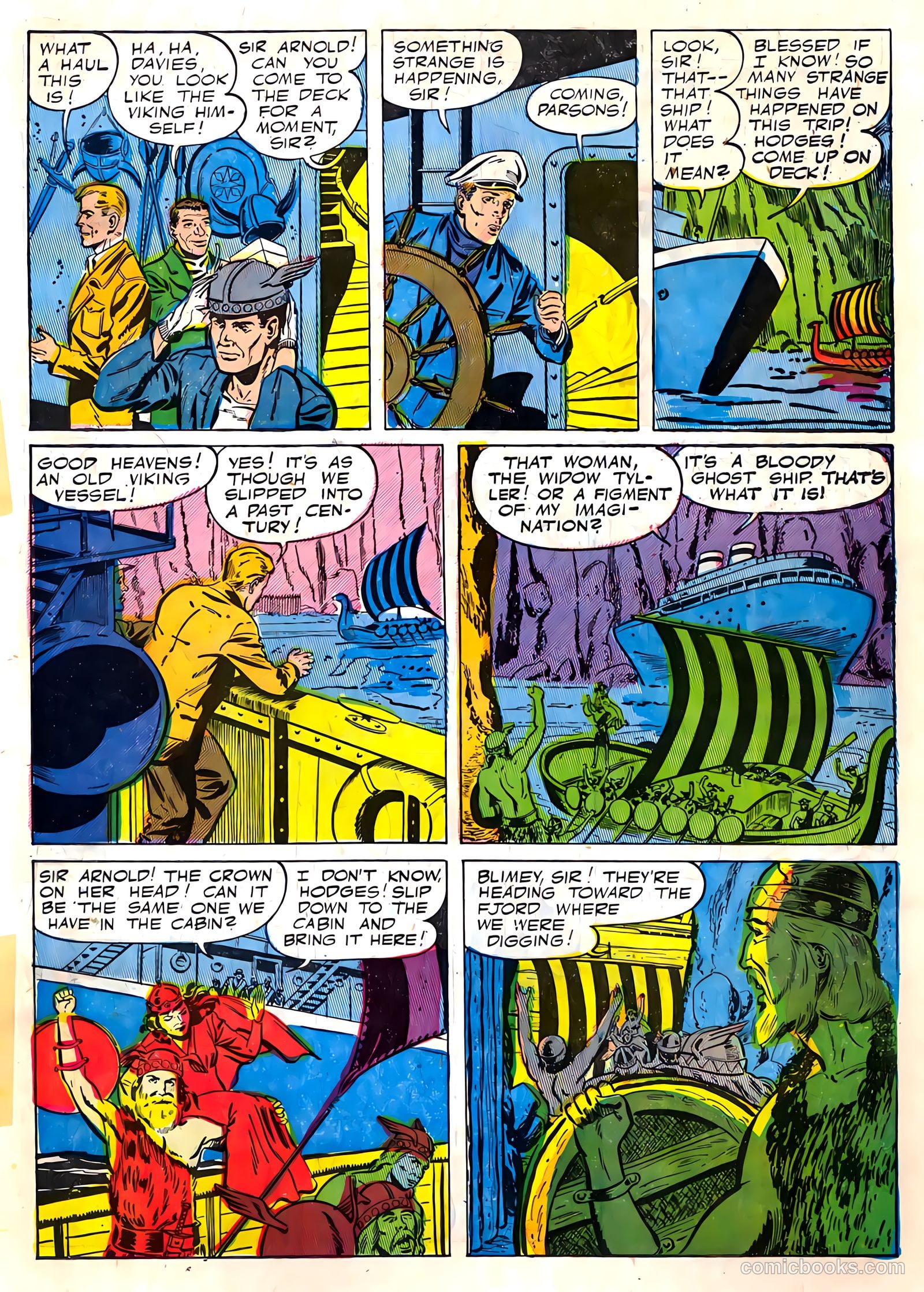 Strange Terrors #5 (1952) — page 19 of 35
