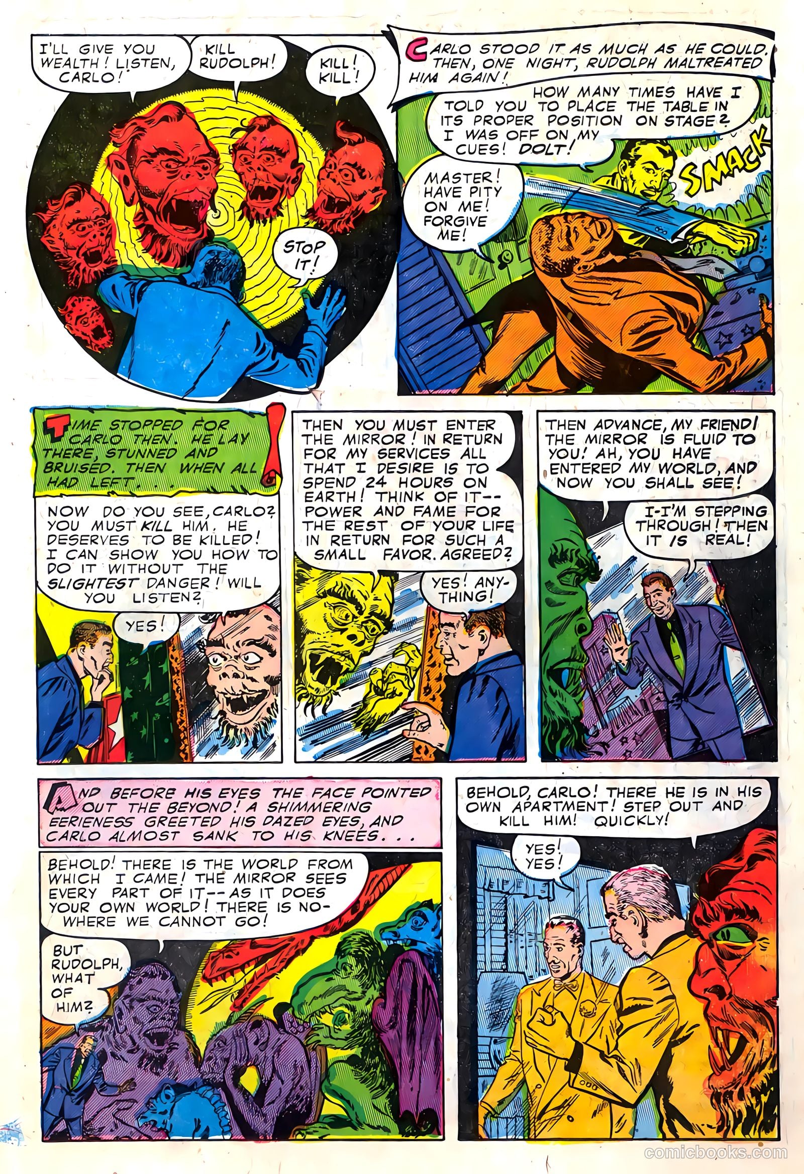 Strange Terrors #5 (1952) — page 23 of 35