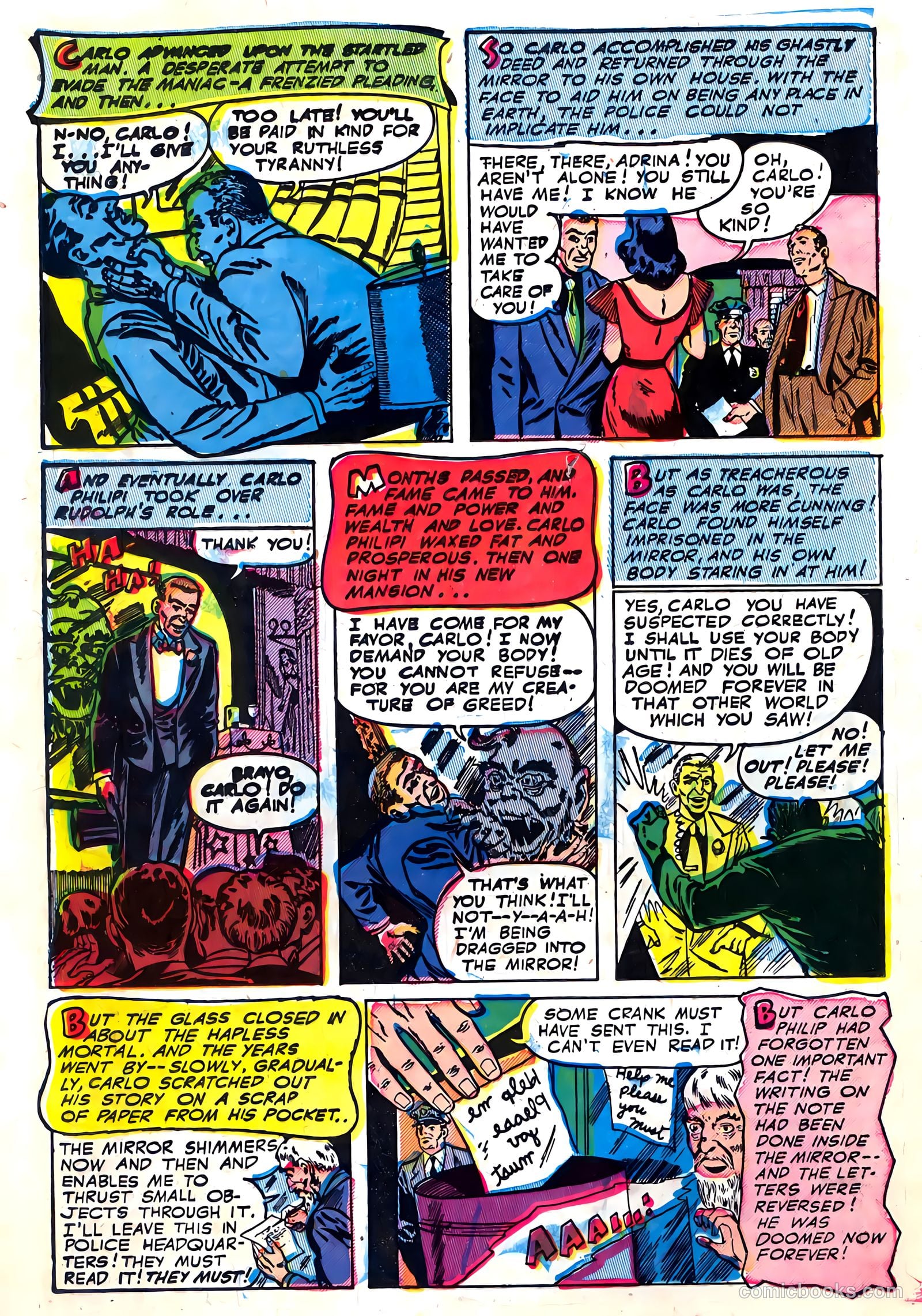 Strange Terrors #5 (1952) — page 24 of 35