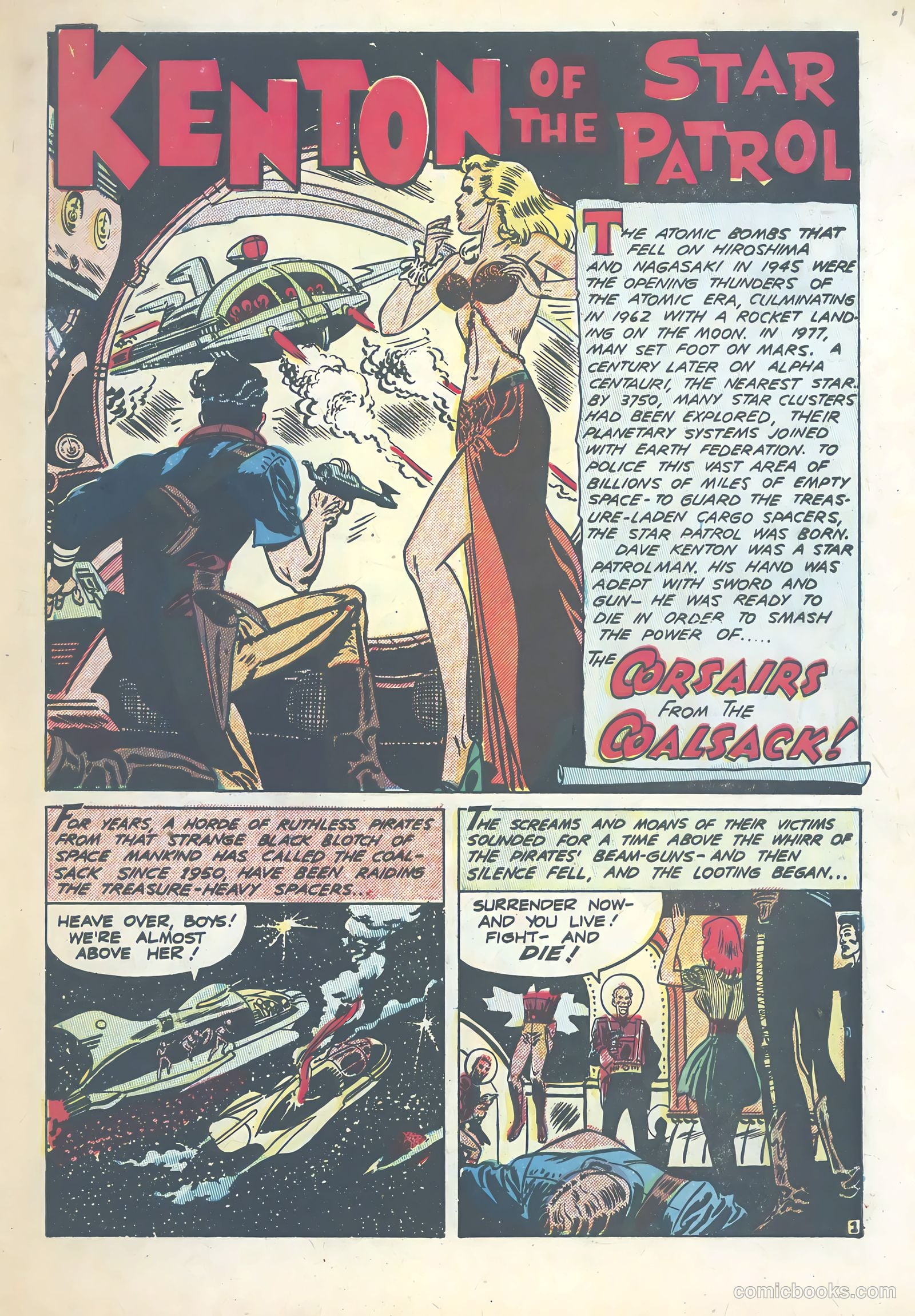 Strange Worlds #1 (1950) — page 3 of 36