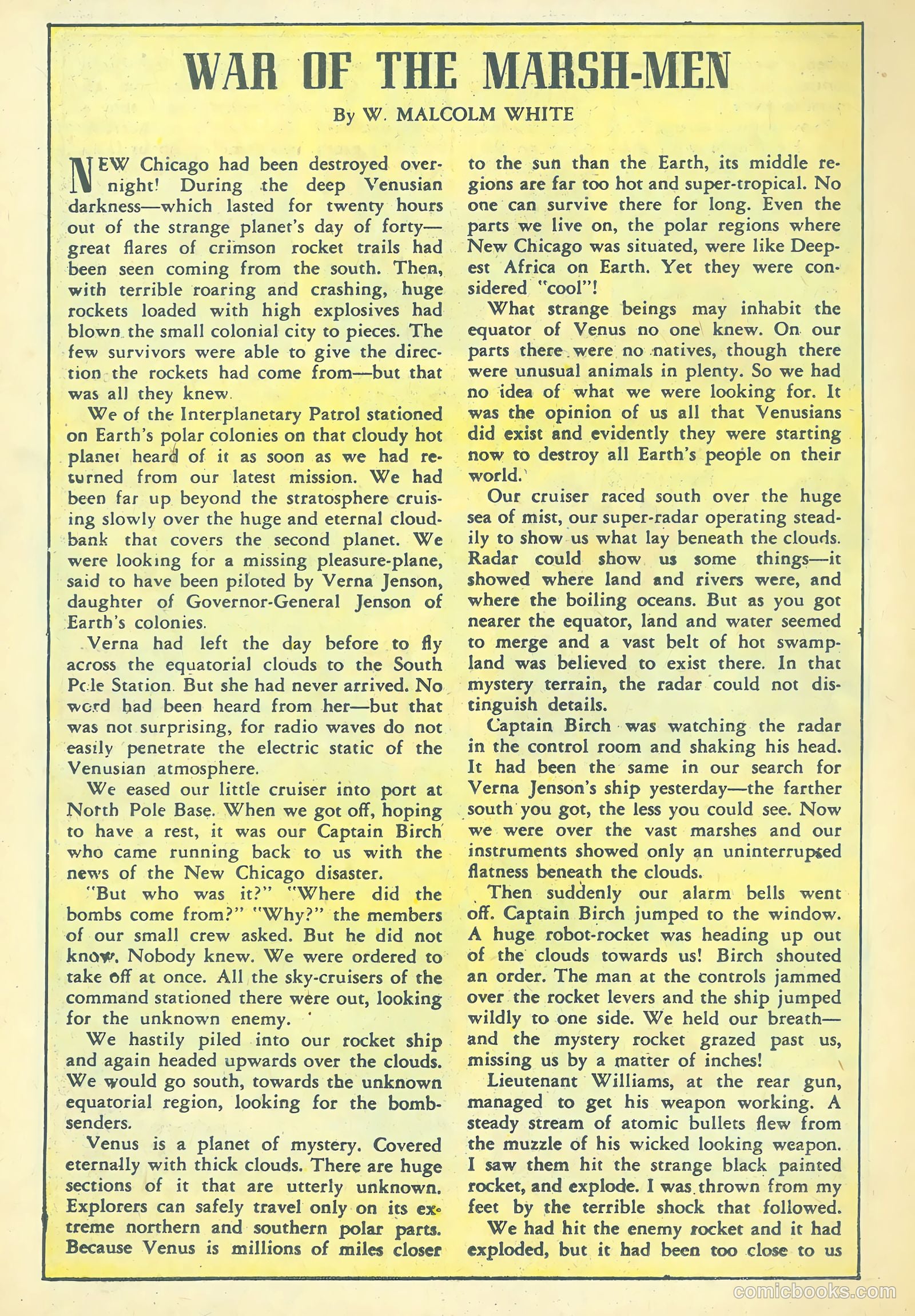 Strange Worlds #1 (1950) — page 22 of 36