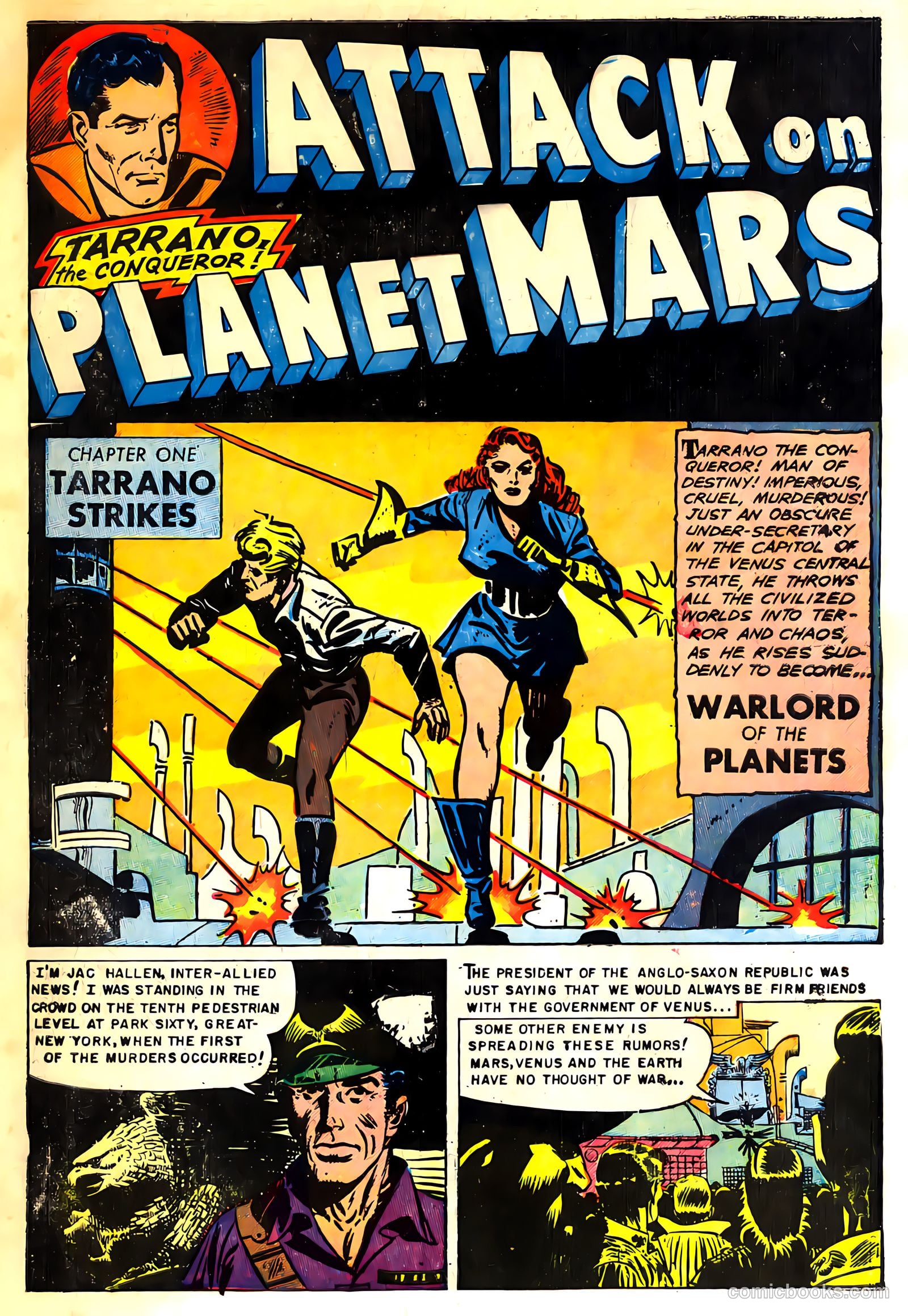 Strange Worlds #18 (1954) — page 3 of 36