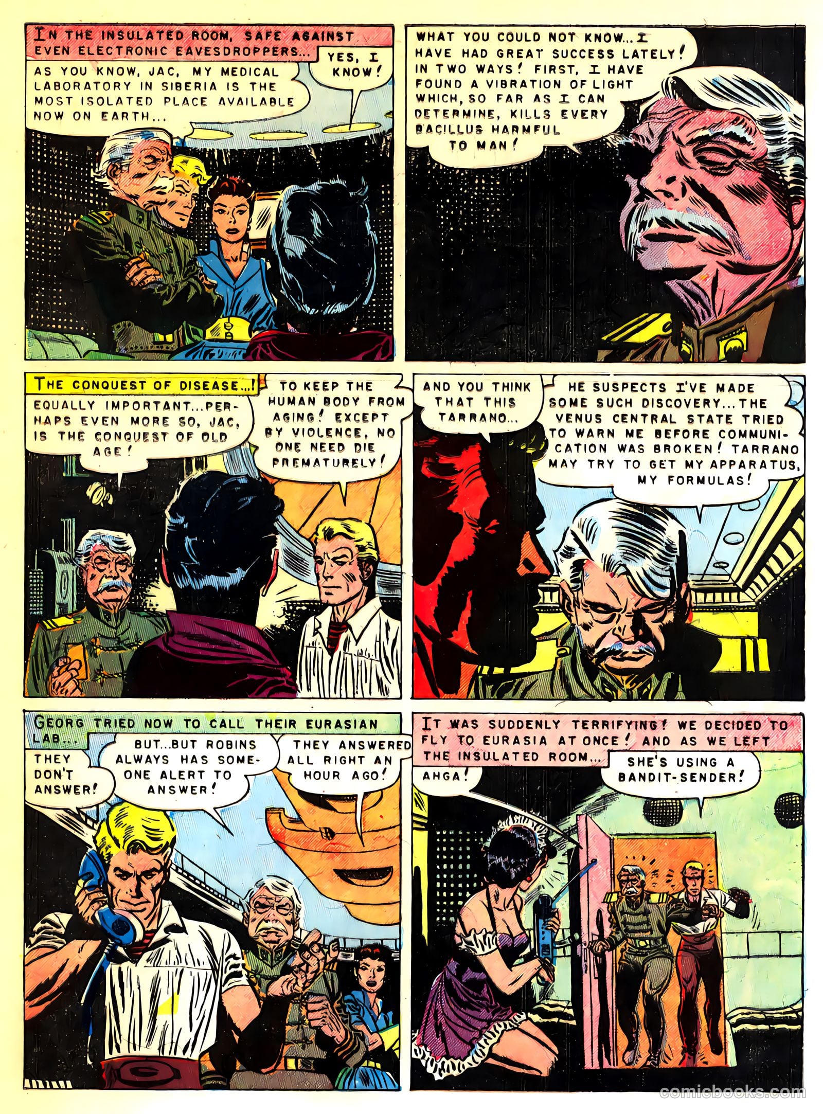 Strange Worlds #18 (1954) — page 7 of 36