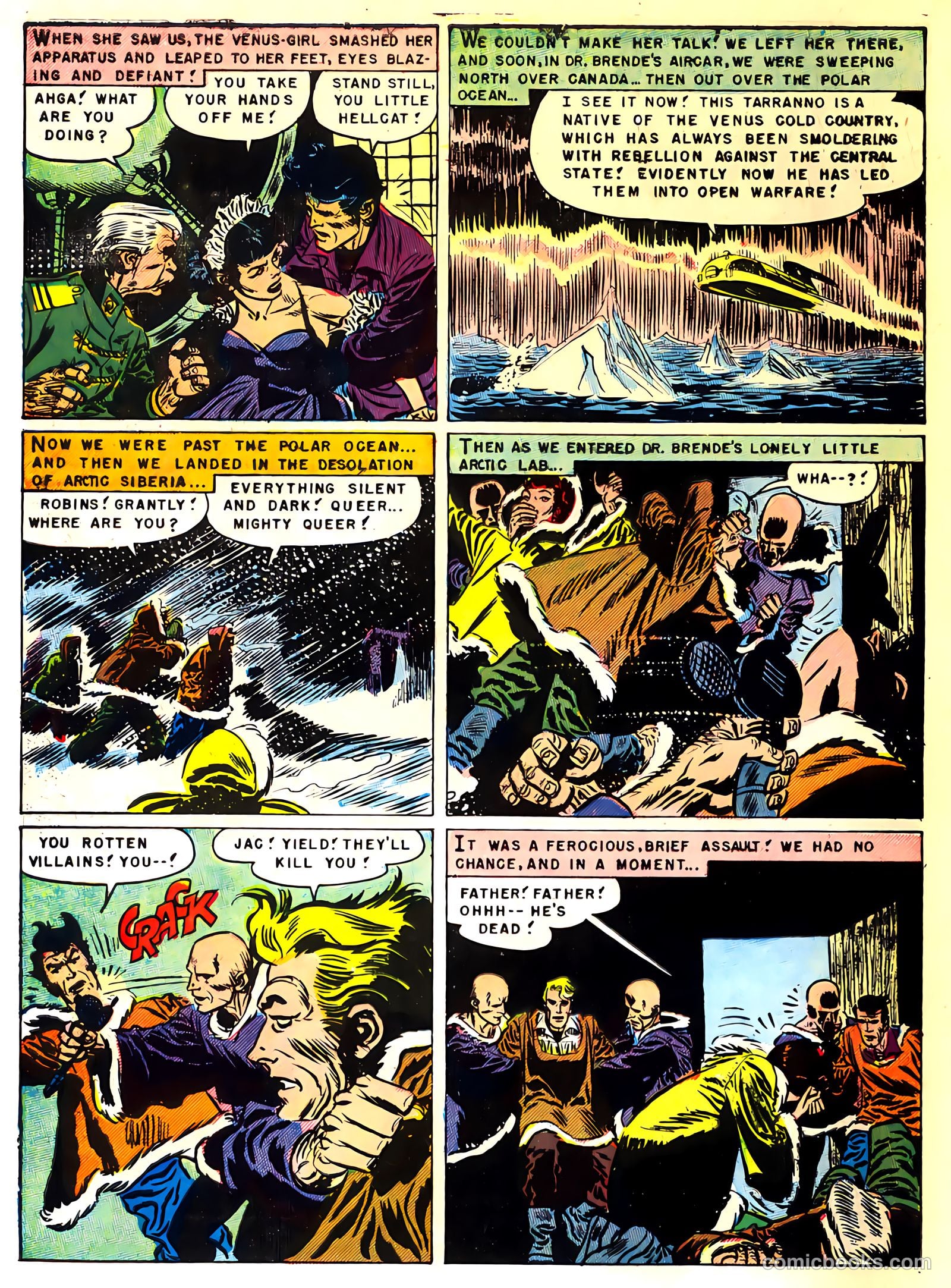 Strange Worlds #18 (1954) — page 8 of 36