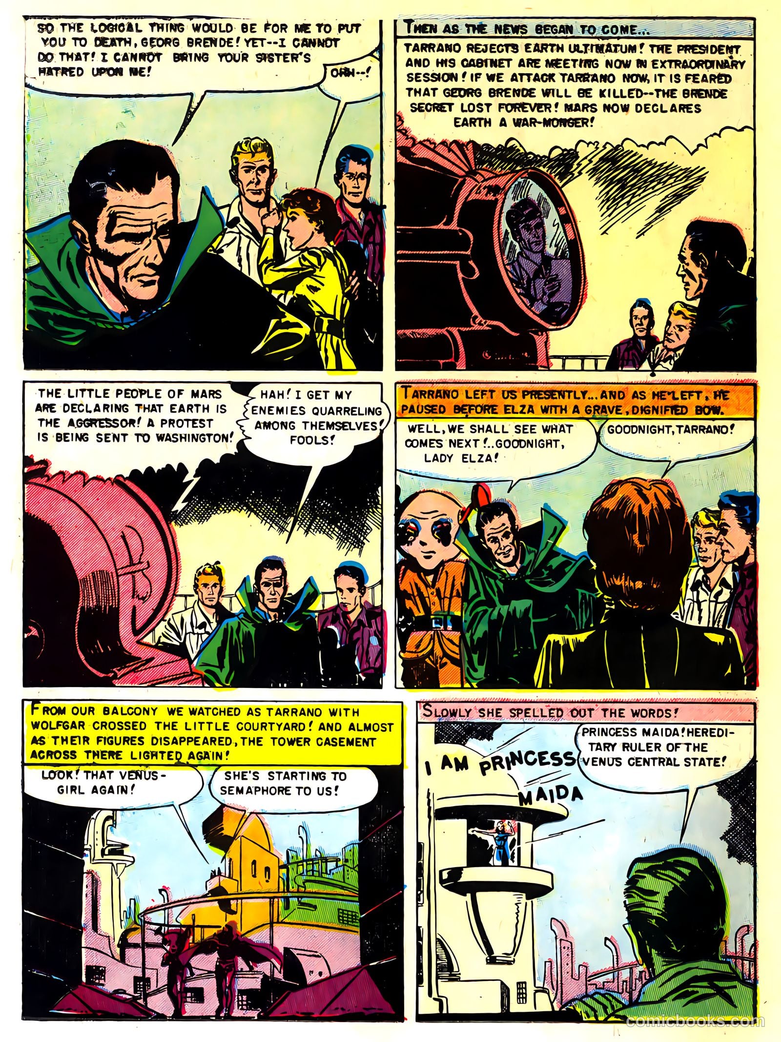 Strange Worlds #18 (1954) — page 16 of 36